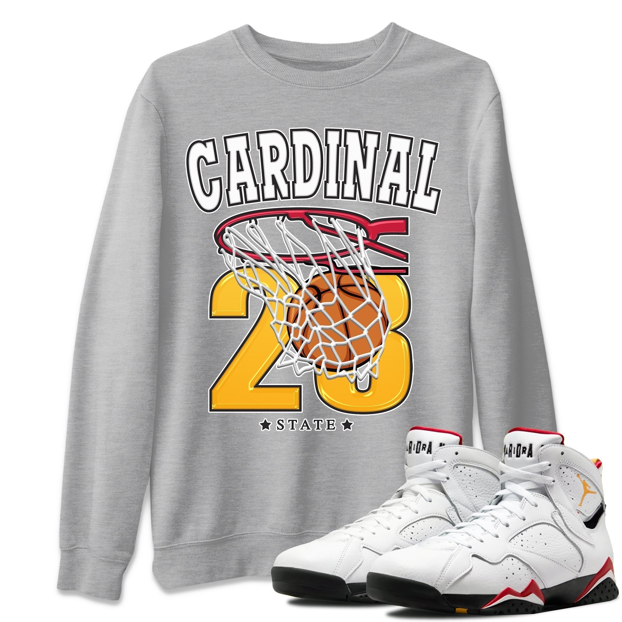 Basketball Unisex Tops - Air Jordan 7 Cardinal