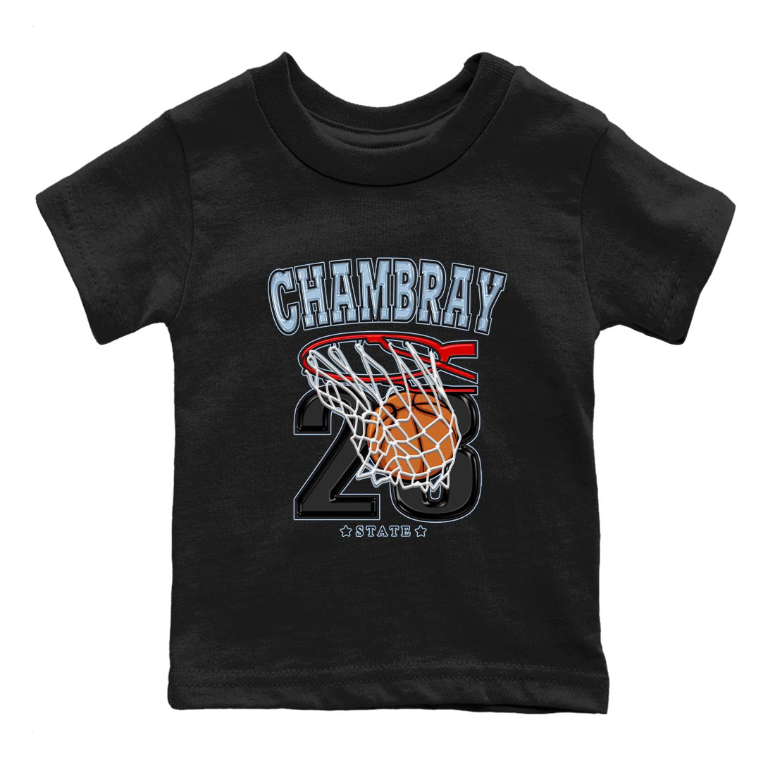 Basketball snkmatch Tee Kids - Air Jordan 7 Chambray