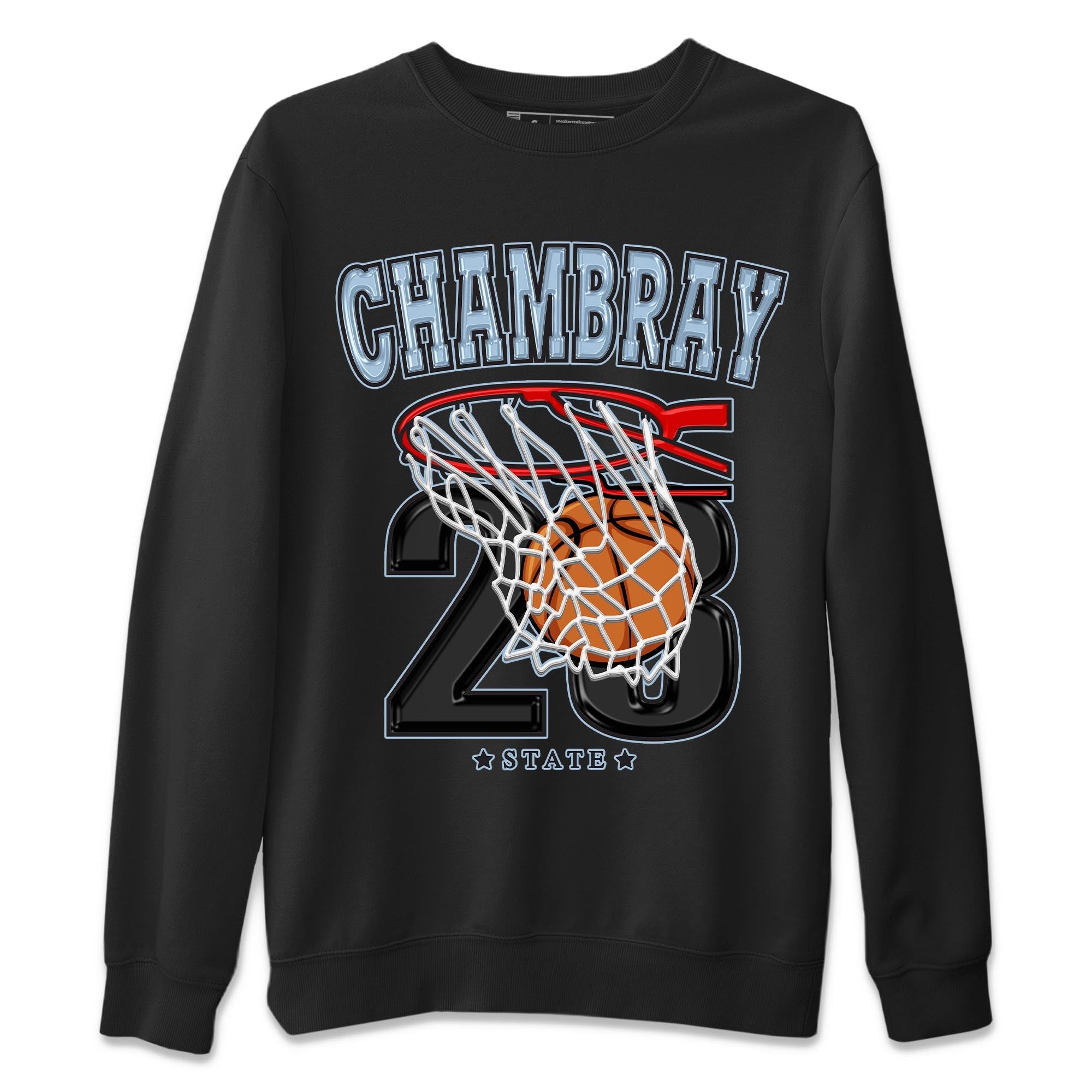 Basketball snkmatch Tee - Air Jordan 7 Chambray