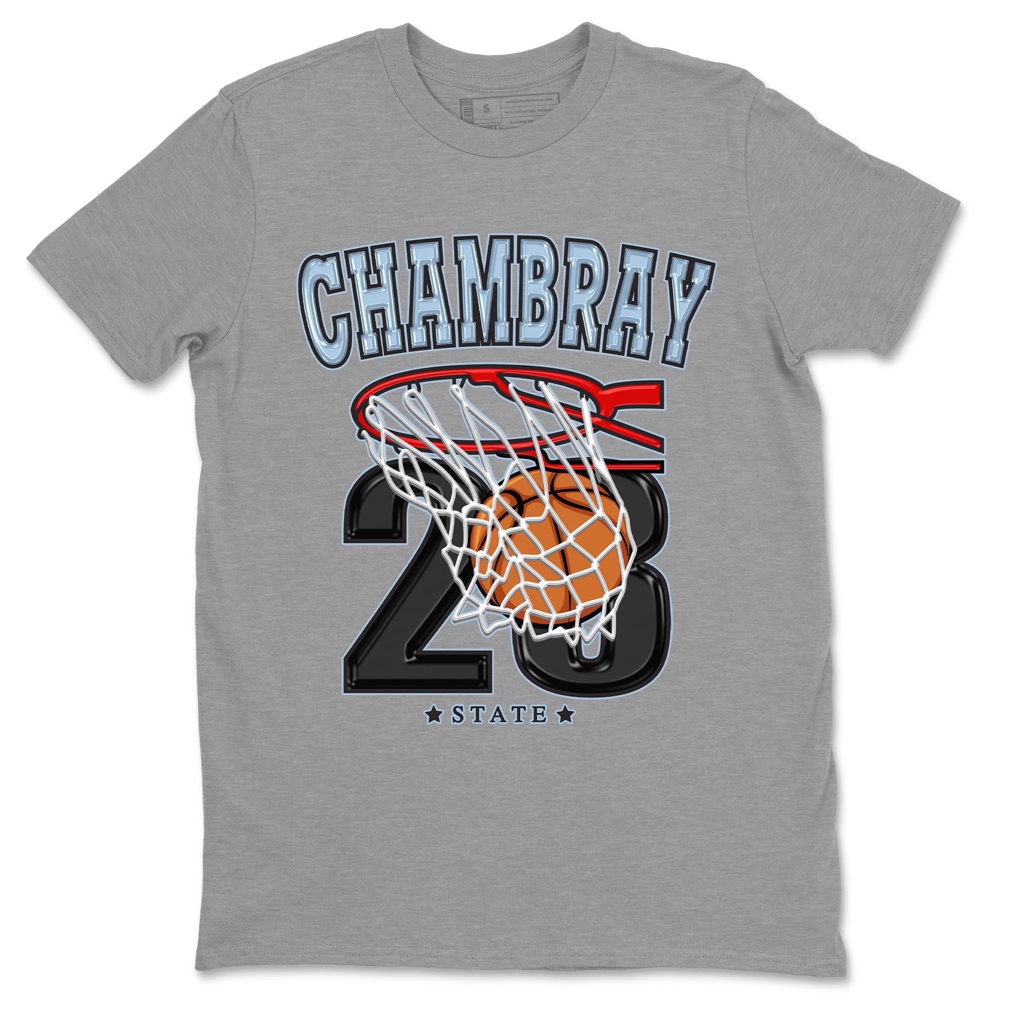 Basketball snkmatch Tee - Air Jordan 7 Chambray