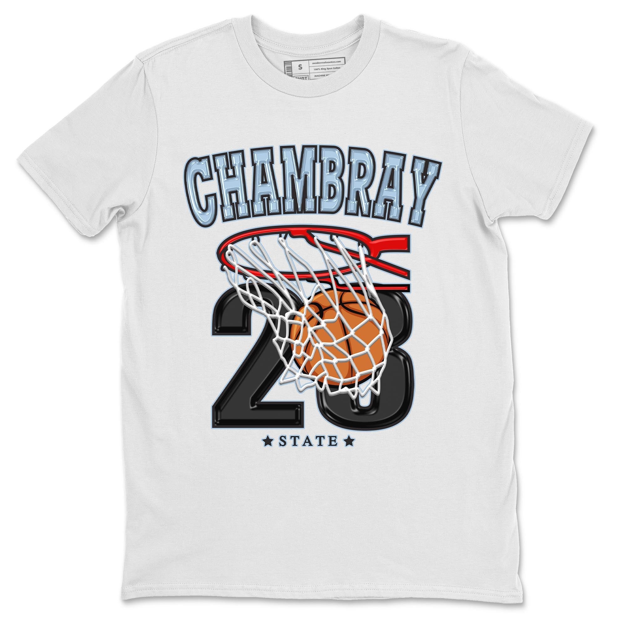 Basketball snkmatch Tee - Air Jordan 7 Chambray