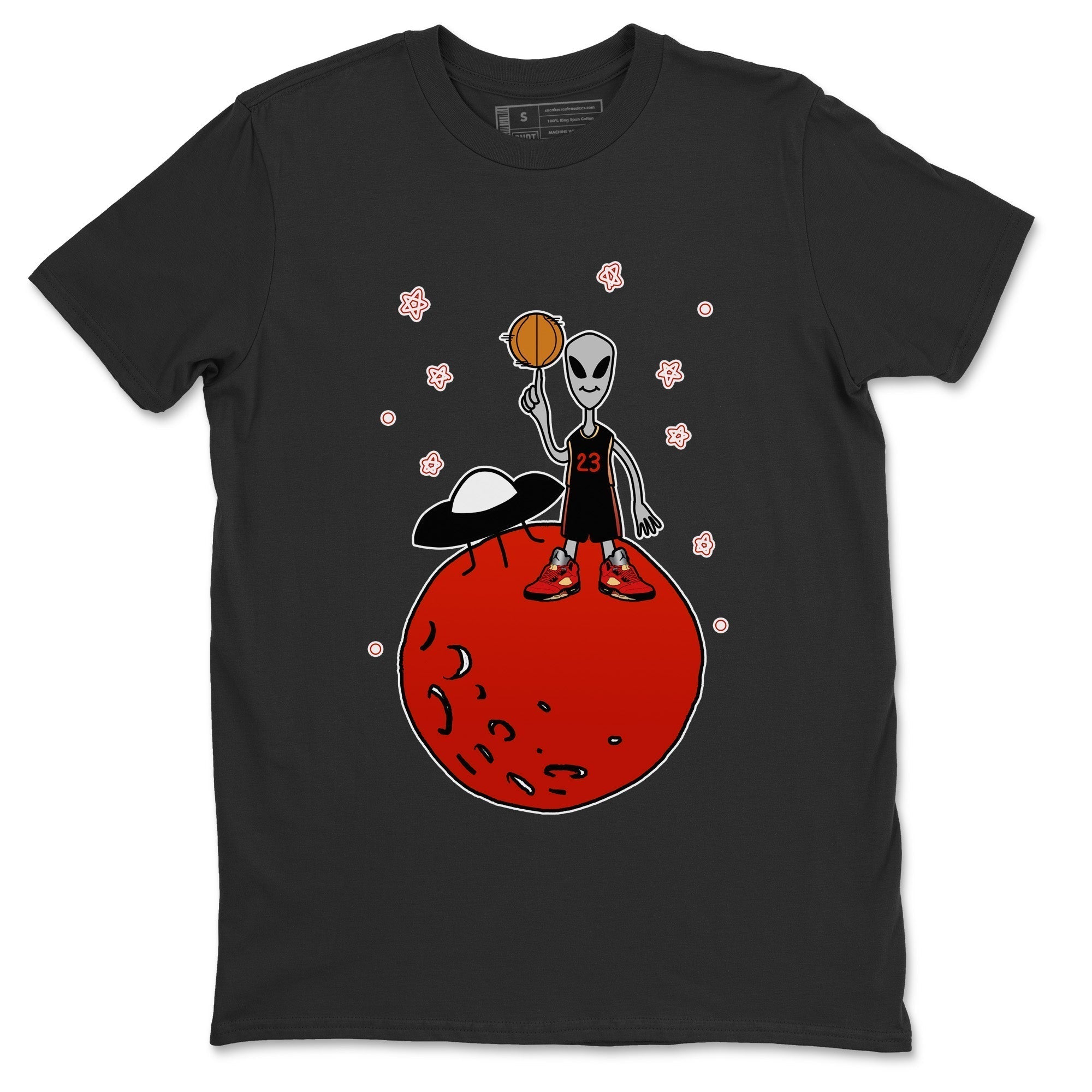Basketball Alien Unisex Tops - Air Jordan 5 Mars For Her