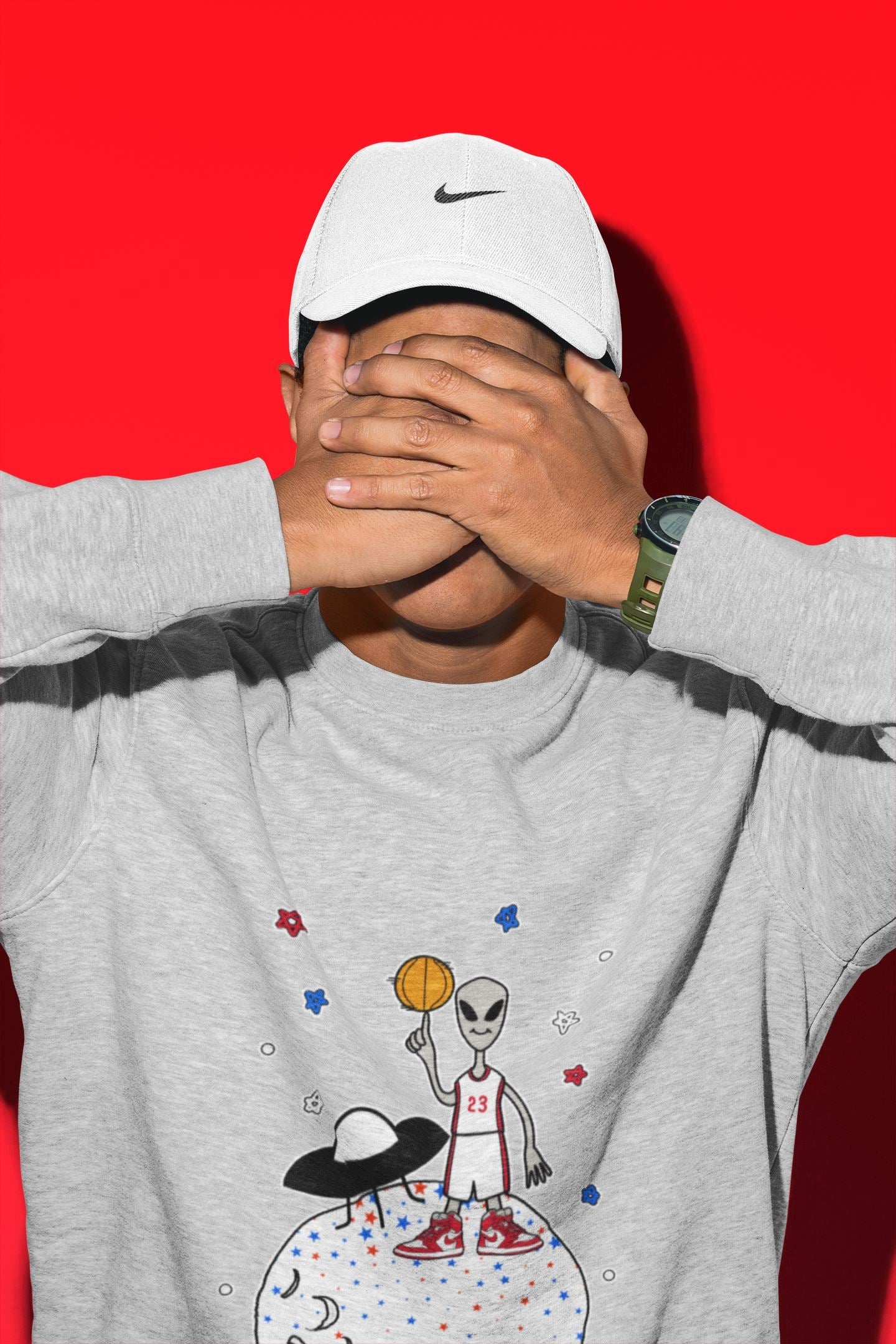 Basketball Alien Unisex Tops - Air Jordan 1 Newstalgia