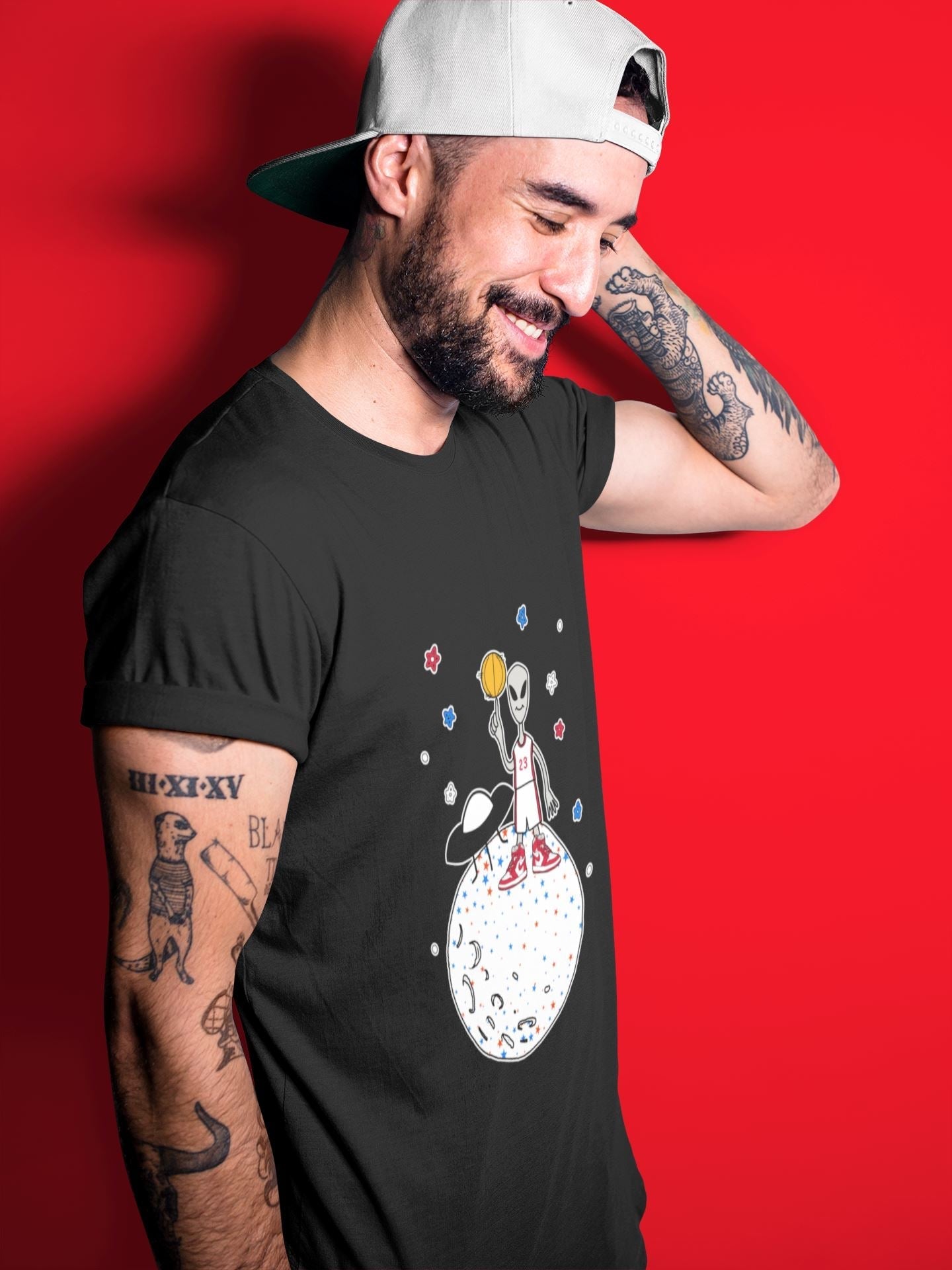 Basketball Alien Unisex Tops - Air Jordan 1 Newstalgia