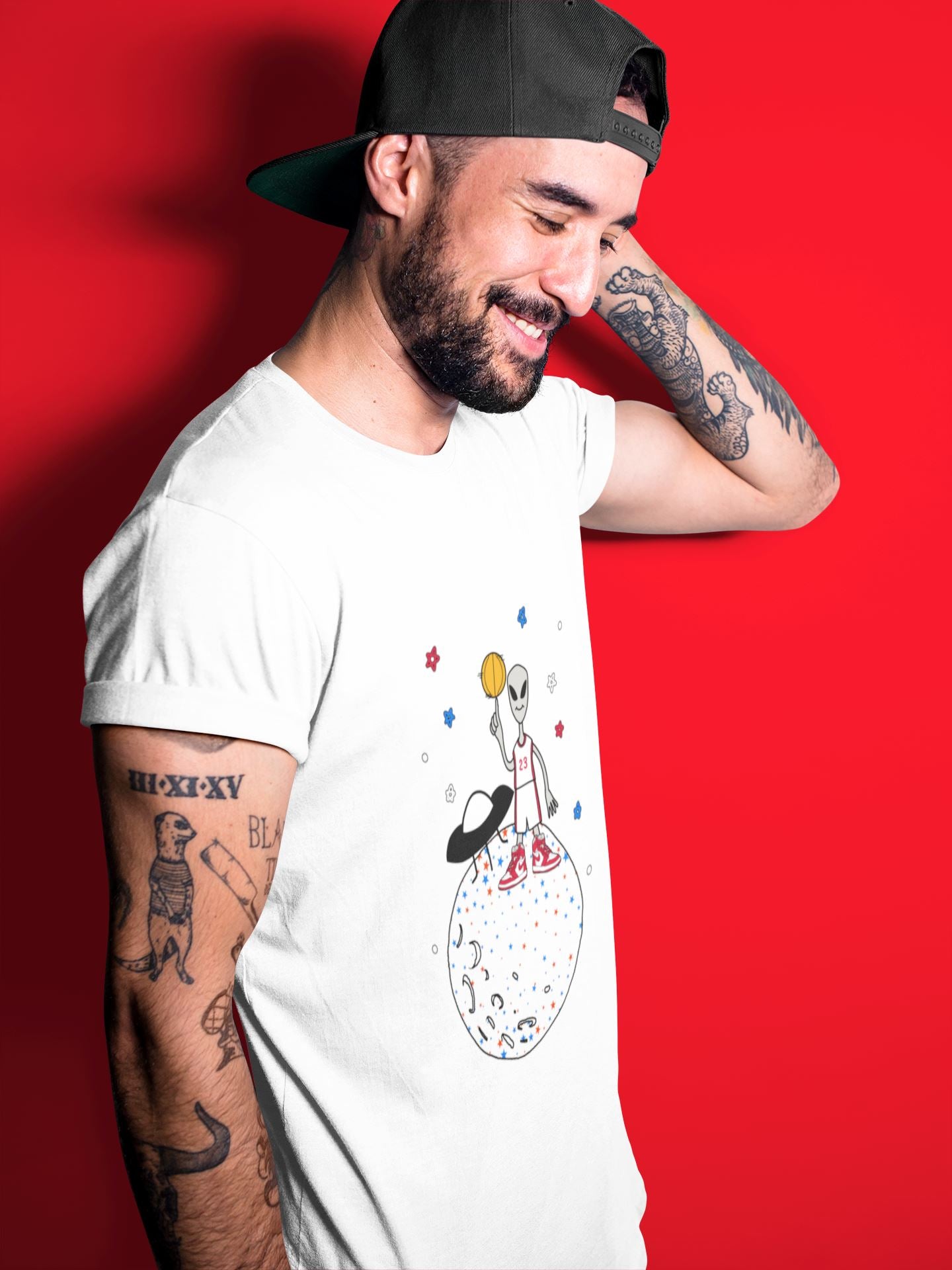 Basketball Alien Unisex Tops - Air Jordan 1 Newstalgia
