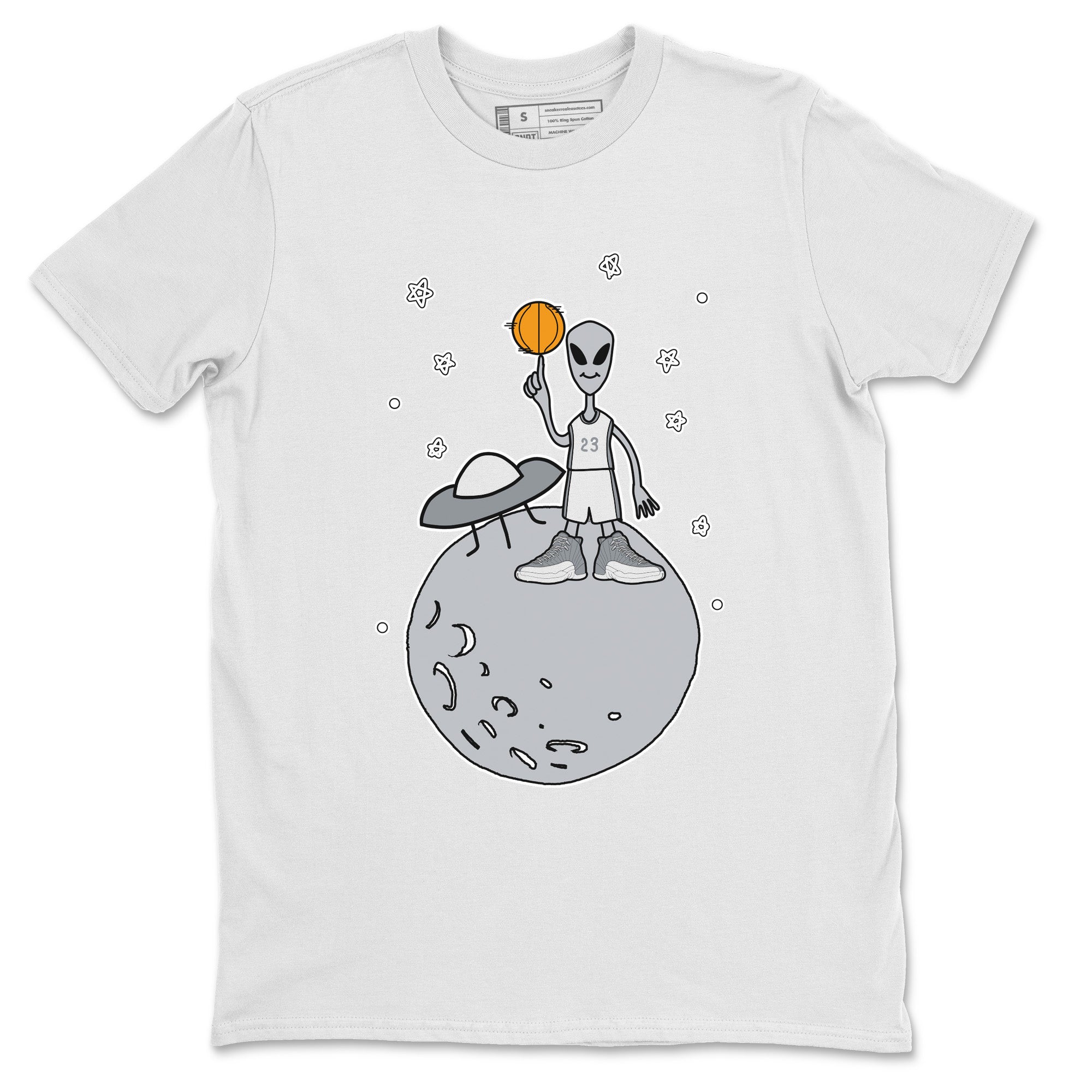 Basketball Alien Unisex Tops - Air Jordan 12 Stealth