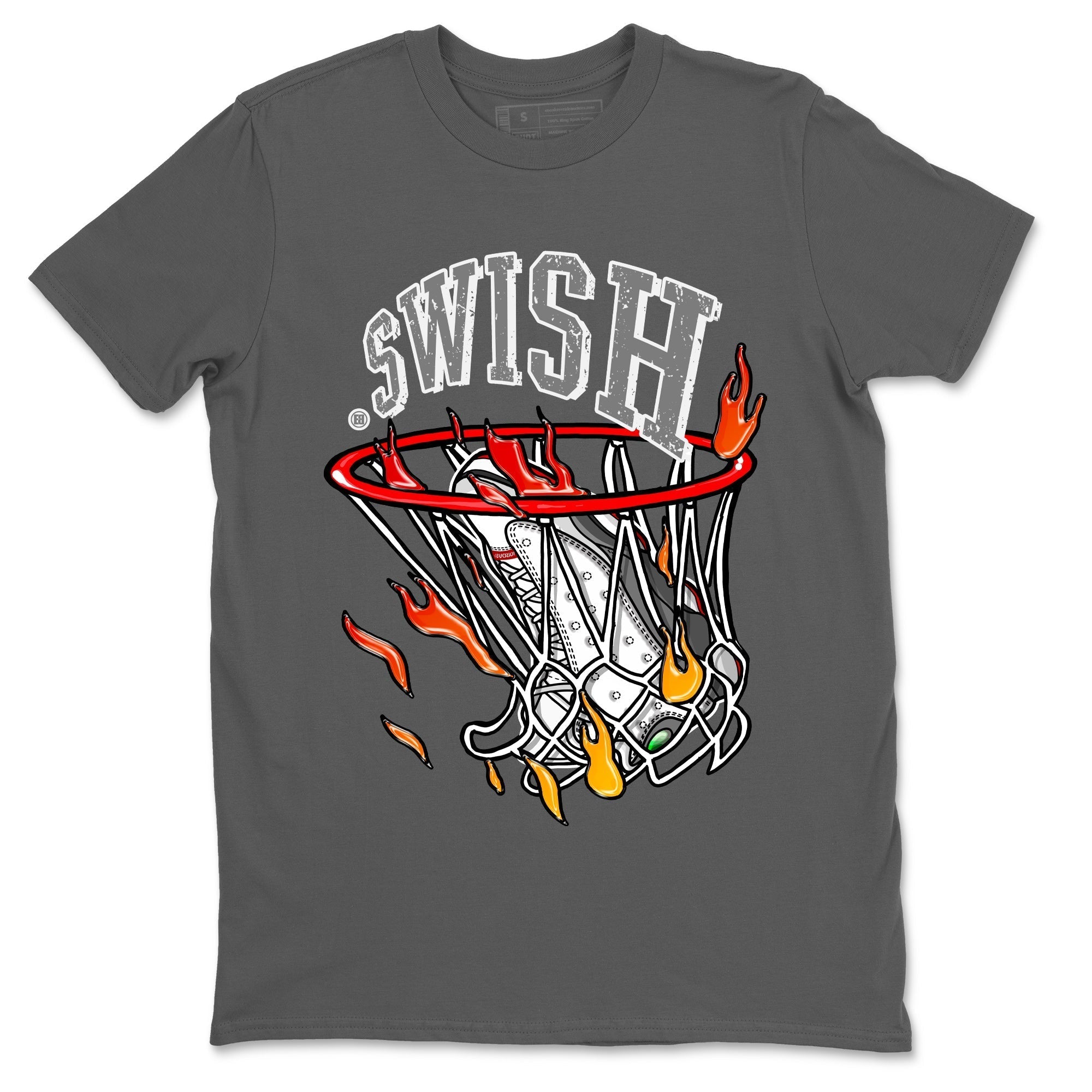 Basketball Hoop Unisex Tops - Air Jordan 13 Wolf Grey