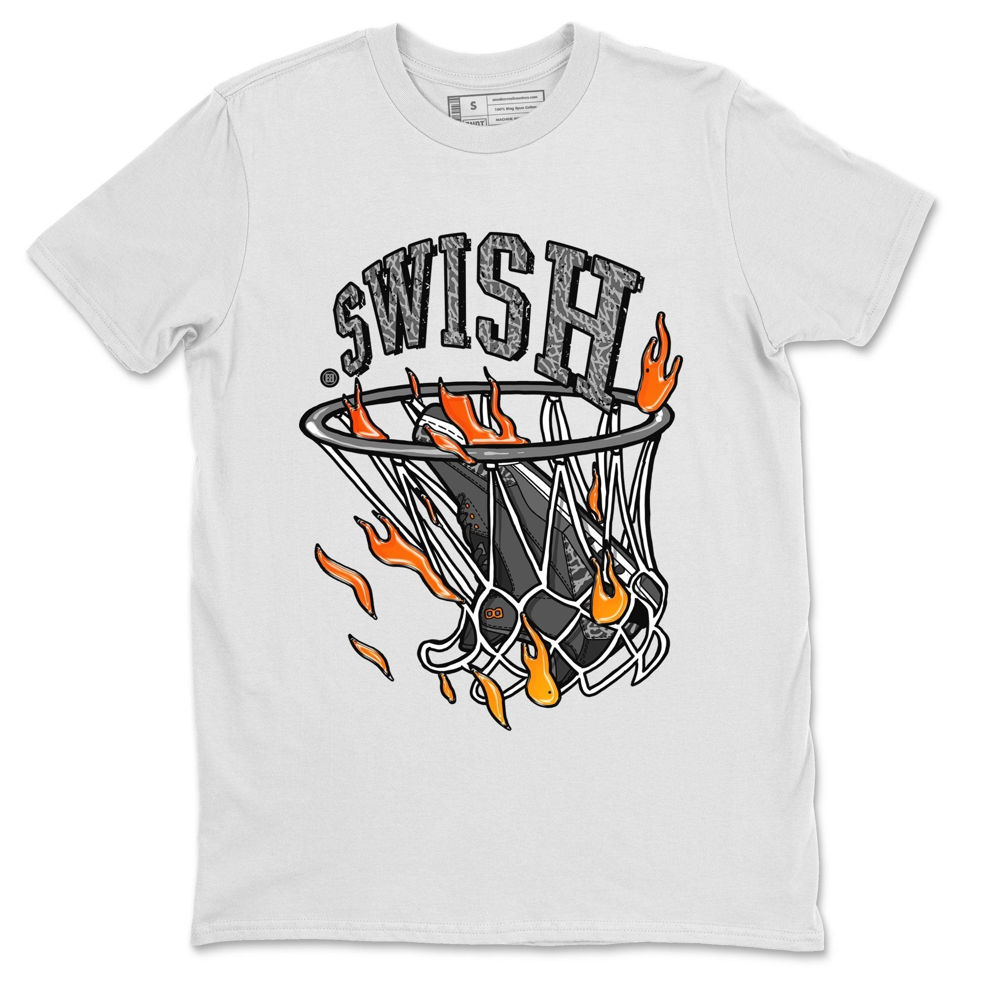 Basketball Hoop snkmatch Tee - Air Jordan 3 Fear