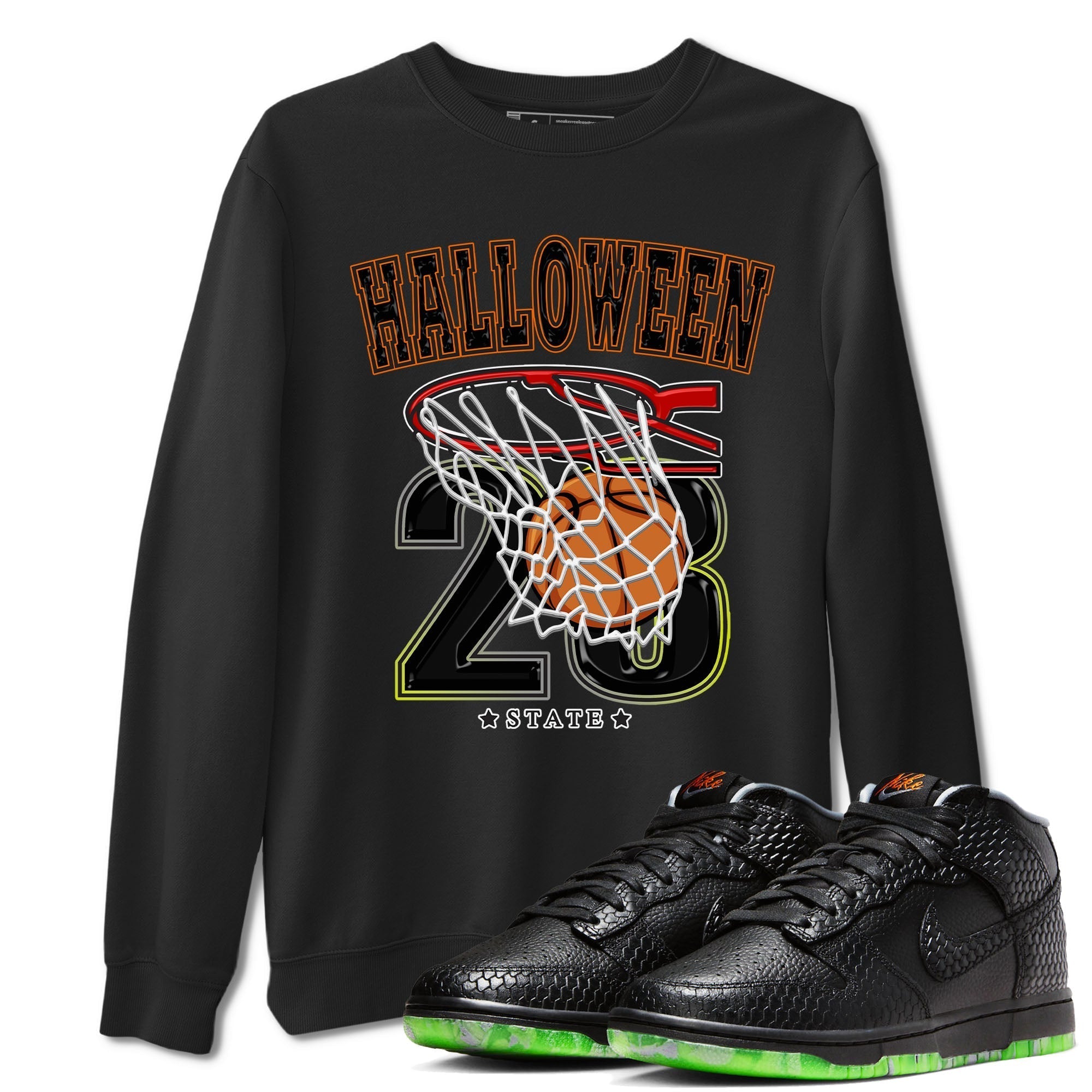 Basketball snkmatch Tee - Dunk Halloween