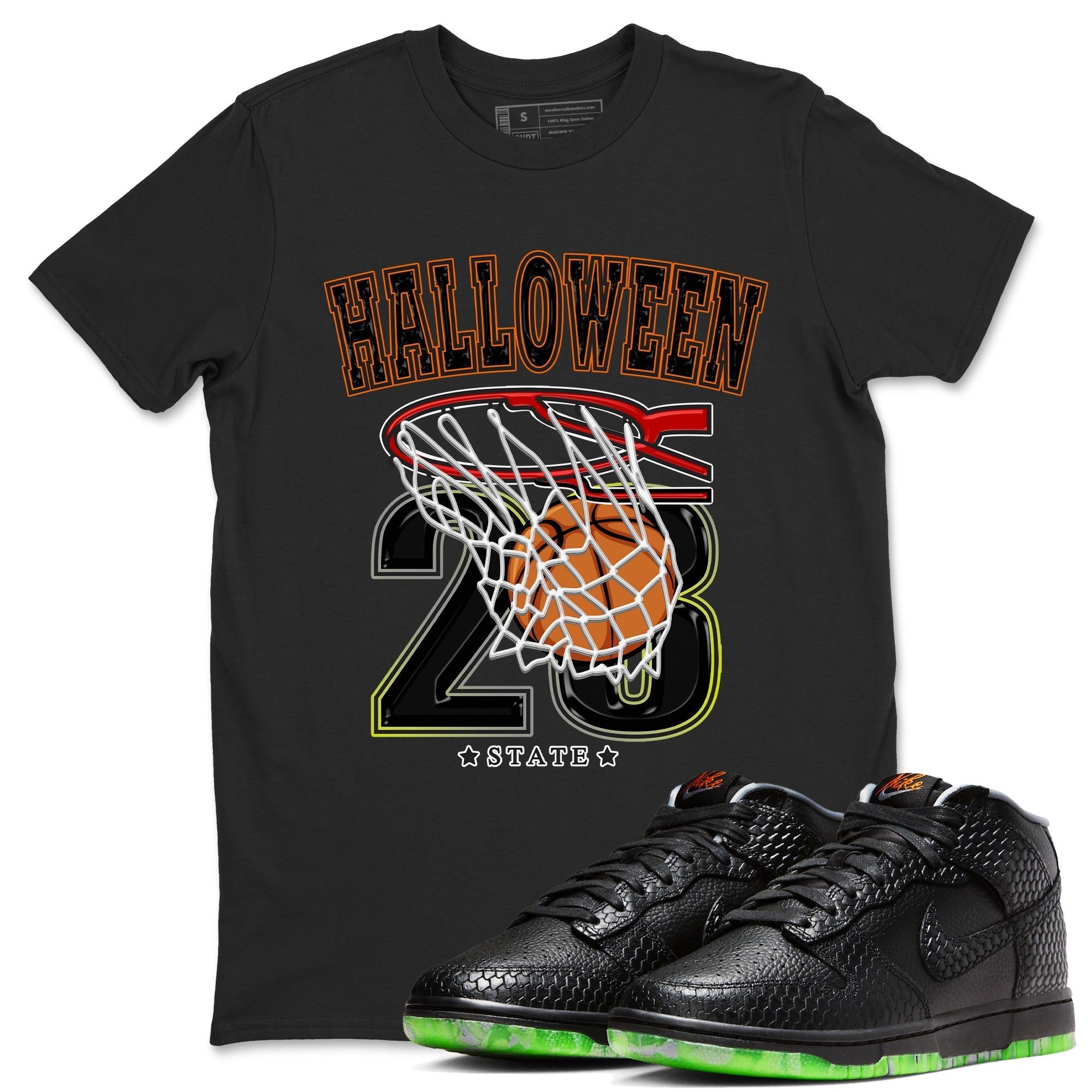 Basketball snkmatch Tee - Dunk Halloween