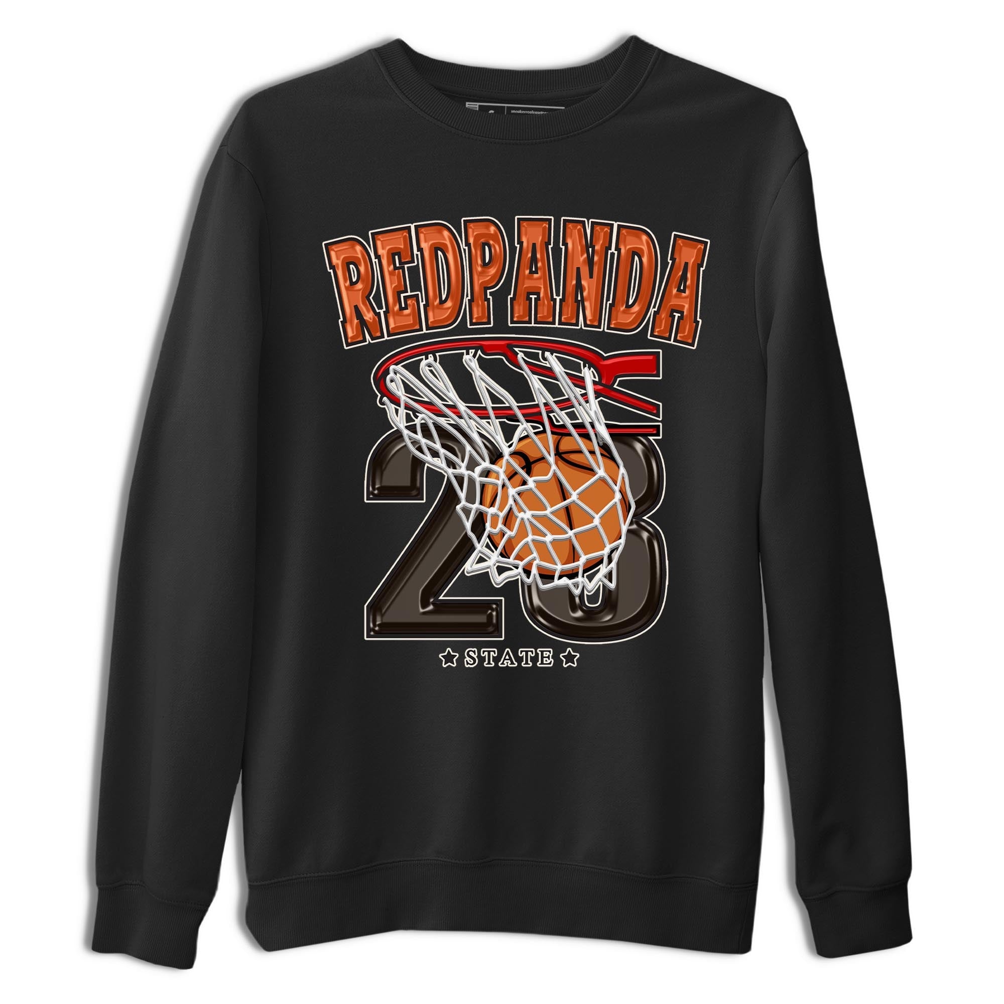 Basketball snkmatch Tee - Dunk Red Panda