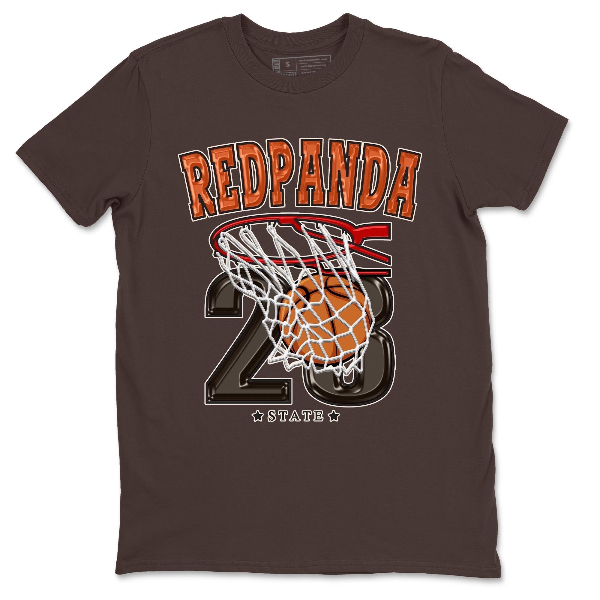 Basketball snkmatch Tee - Dunk Red Panda