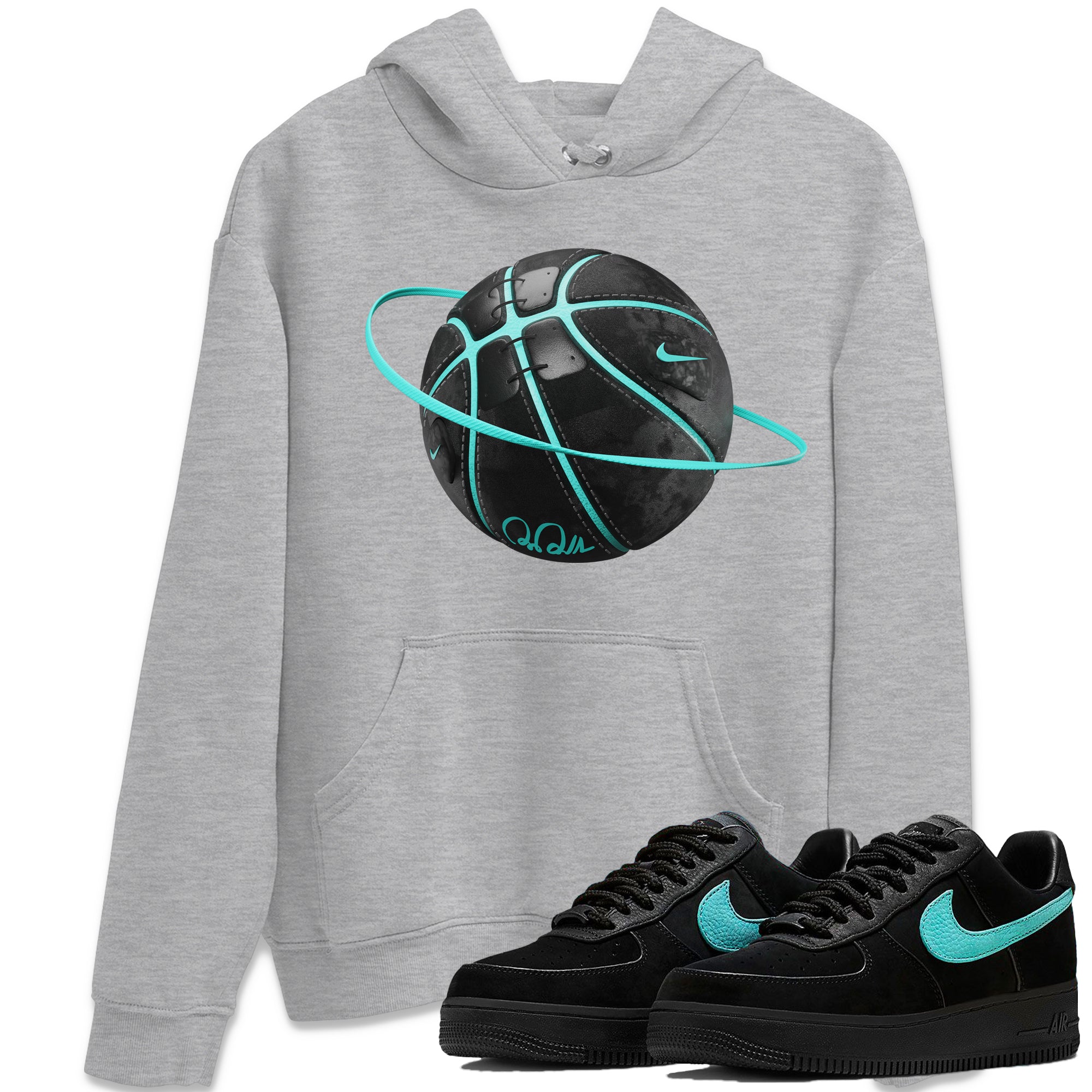 Basketball planet Unisex Tops - Air Force 1 Tiffany