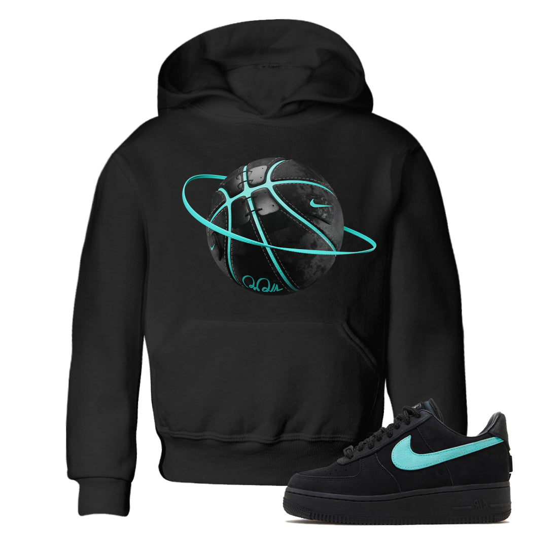 Basketball planet Kids Tops - Air Force 1 Tiffany