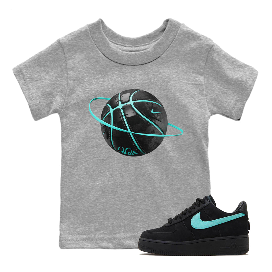 Basketball planet Kids Tops - Air Force 1 Tiffany
