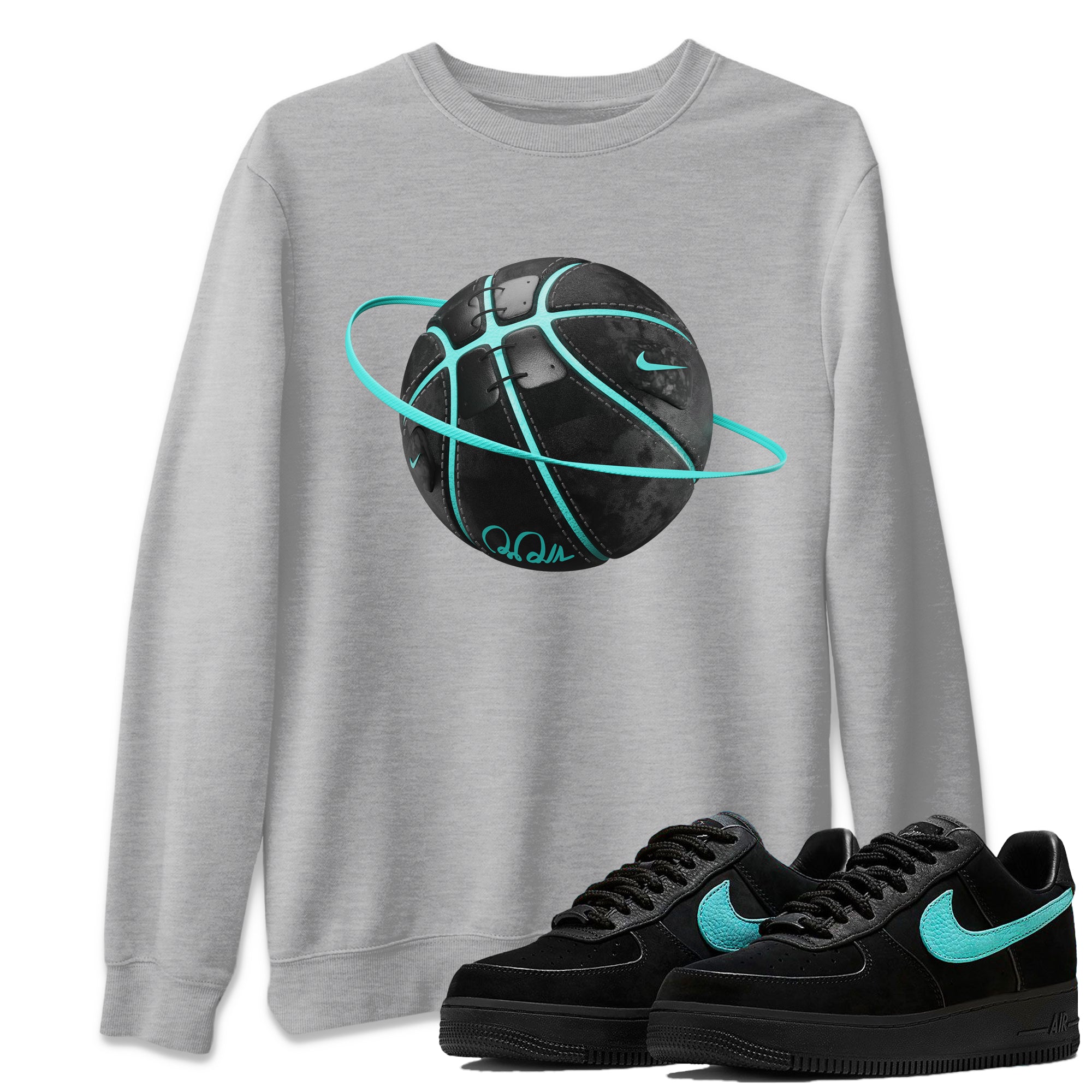 Basketball planet Unisex Tops - Air Force 1 Tiffany