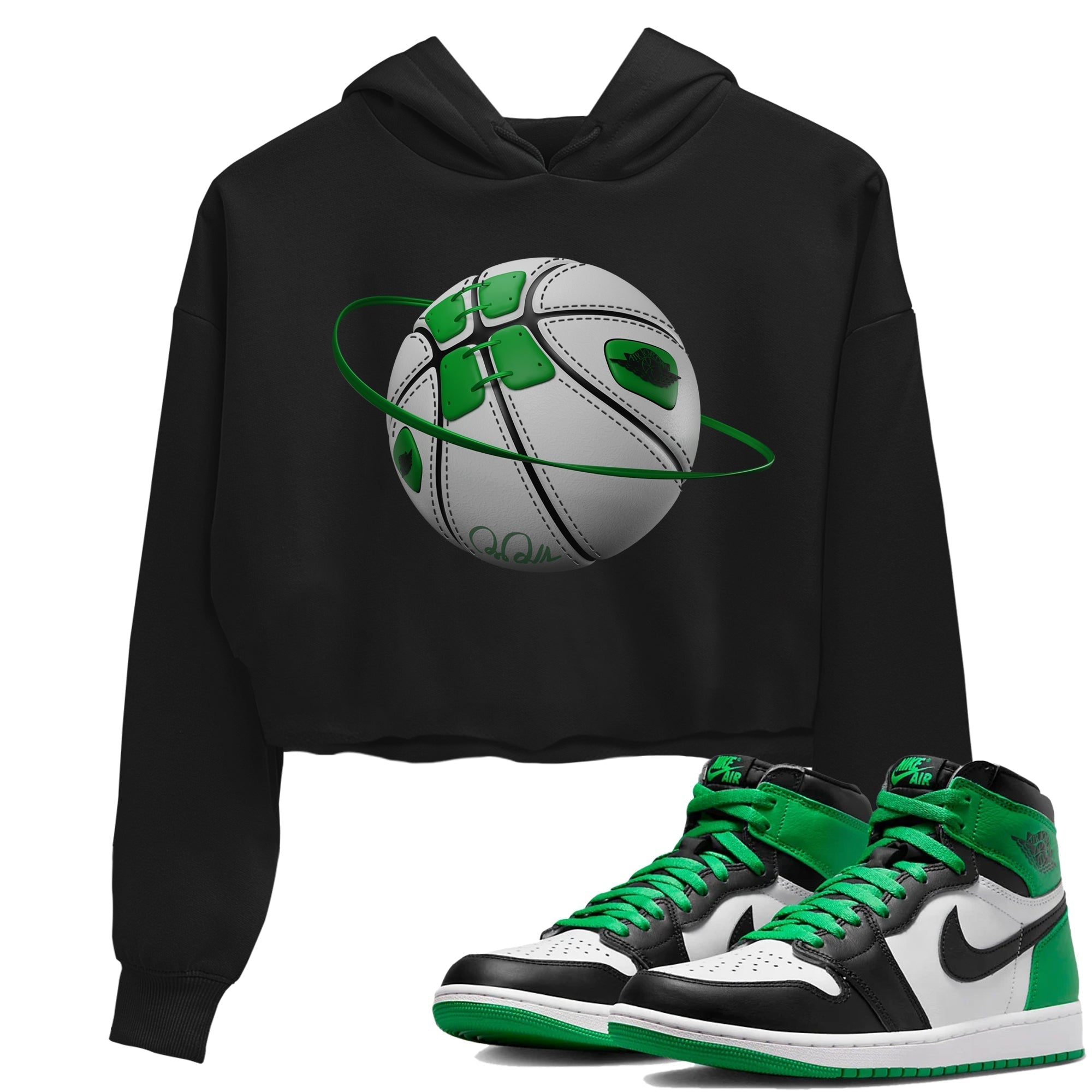 Basketball Planet Women's Tops - Air Jordan 1 Celtics