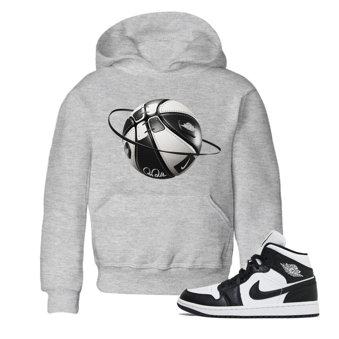 Basketball Planet Kids Tops - Air Jordan 1 Homage