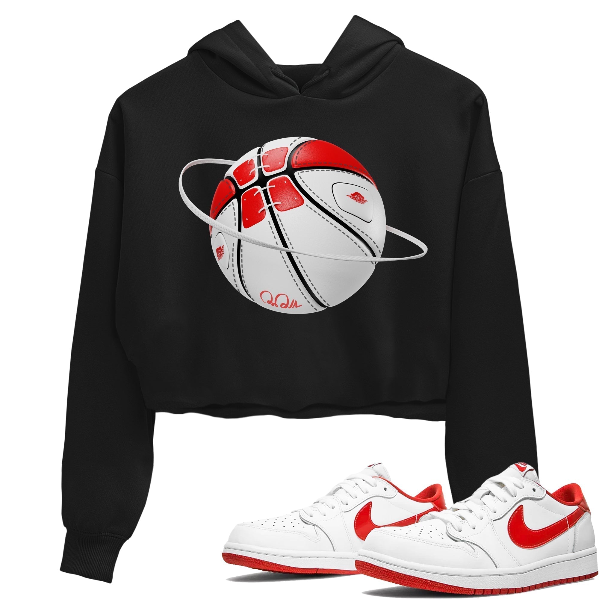 Basketball Planet snkmatch Women's Top - Air Jordan 1 University Red