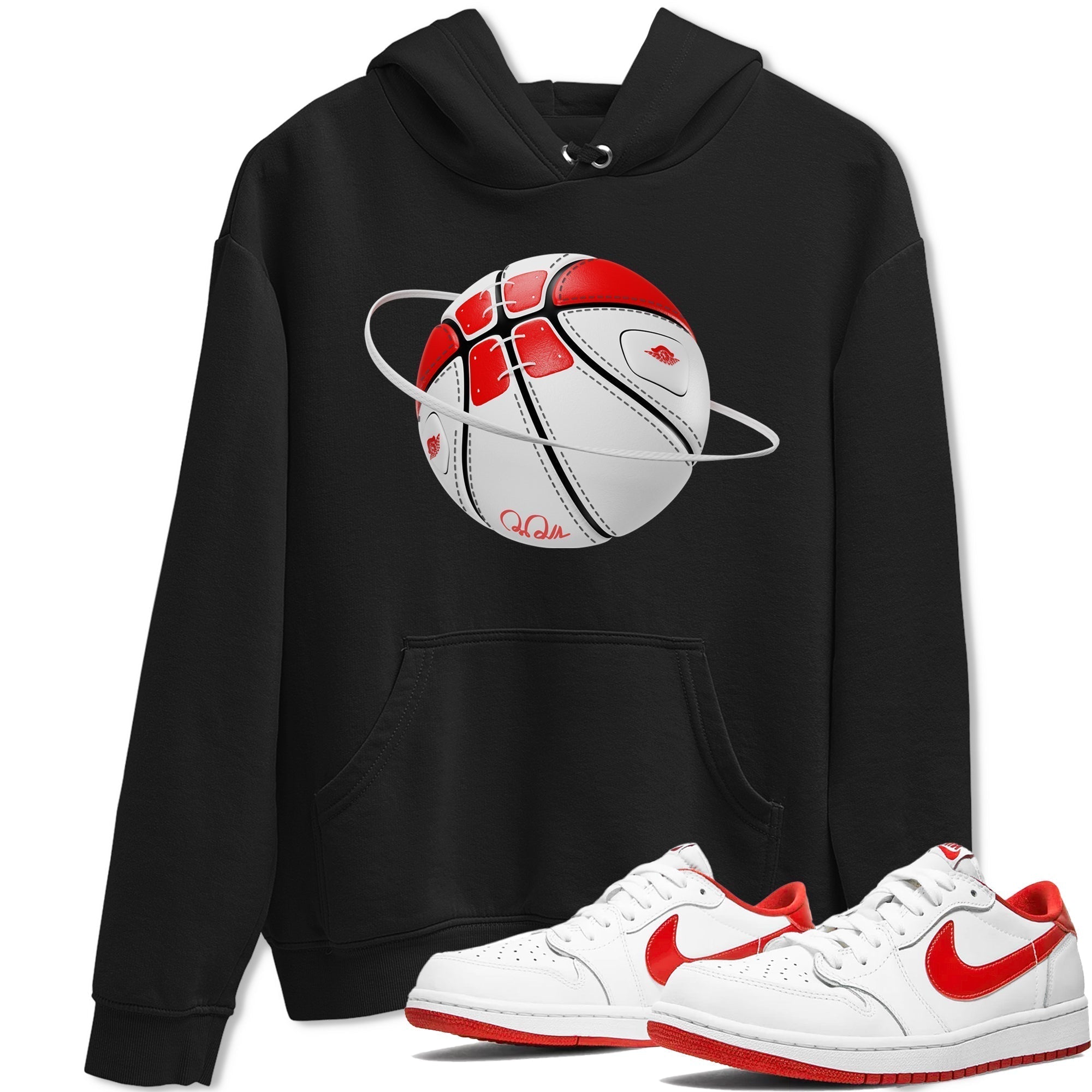 Basketball Planet snkmatch Tee - Air Jordan 1 University Red