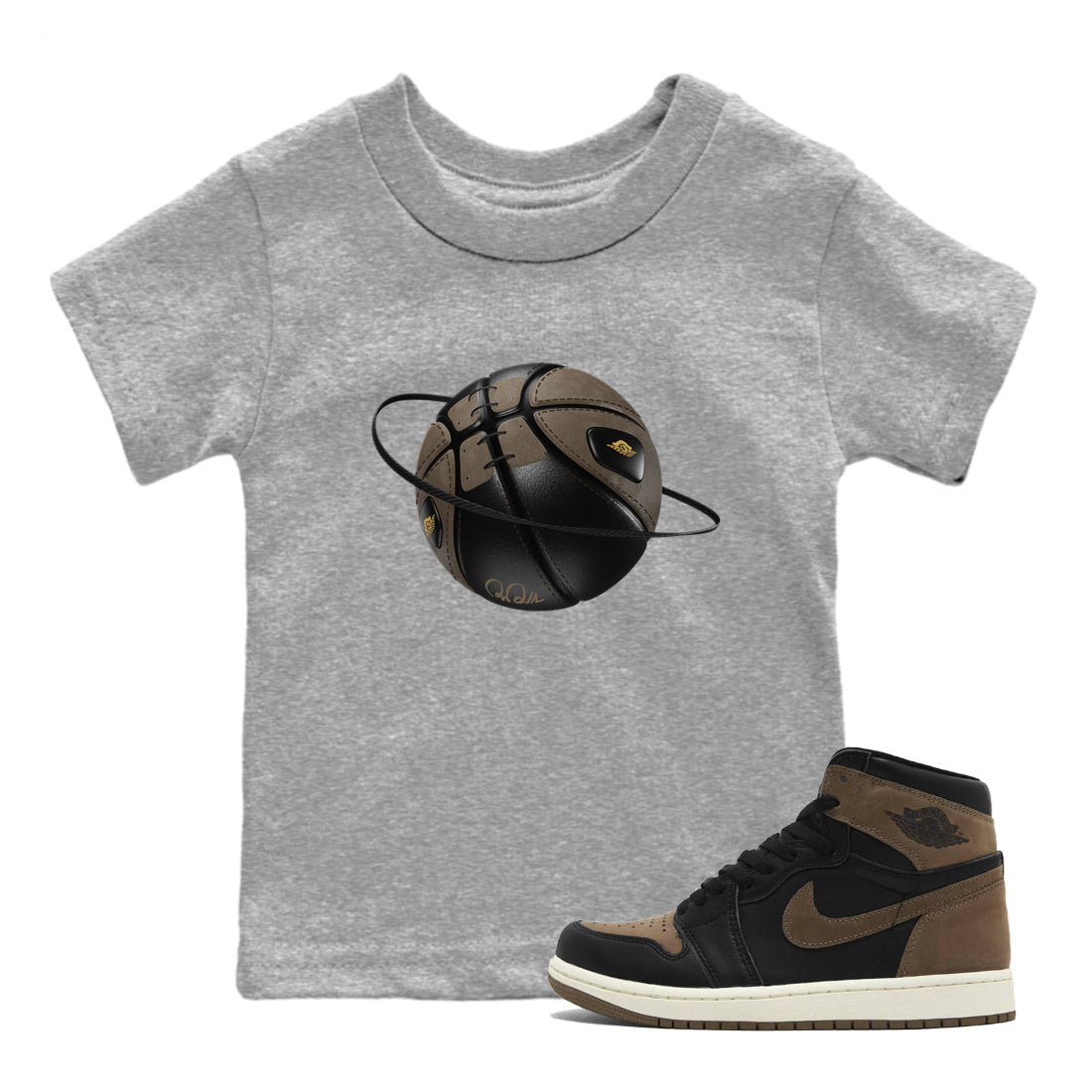 Basketball Planet snkmatch Tee Kids - Air Jordan 1 Palomino
