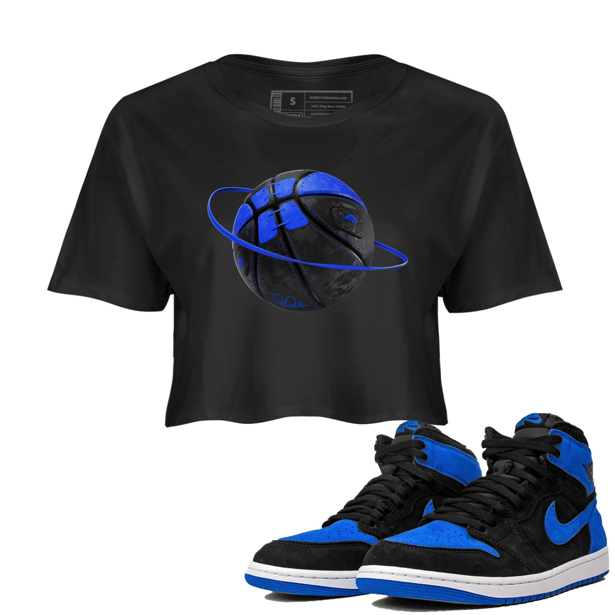 Basketball Planet snkmatch Women's Top - Air Jordan 1 Royal Reimagined