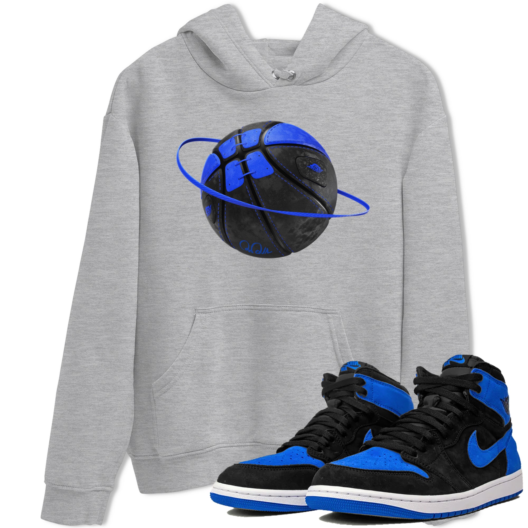 Basketball Planet snkmatch Tee - Air Jordan 1 Royal Reimagined