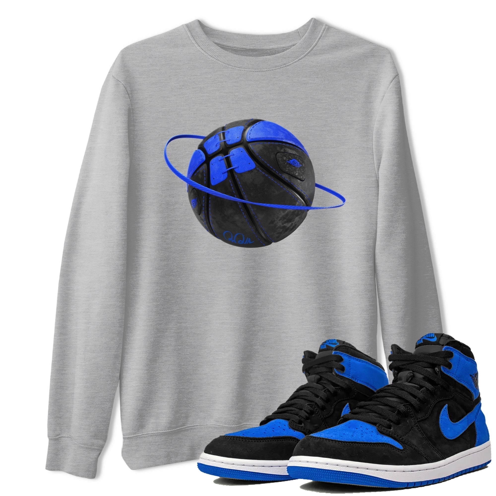 Basketball Planet snkmatch Tee - Air Jordan 1 Royal Reimagined
