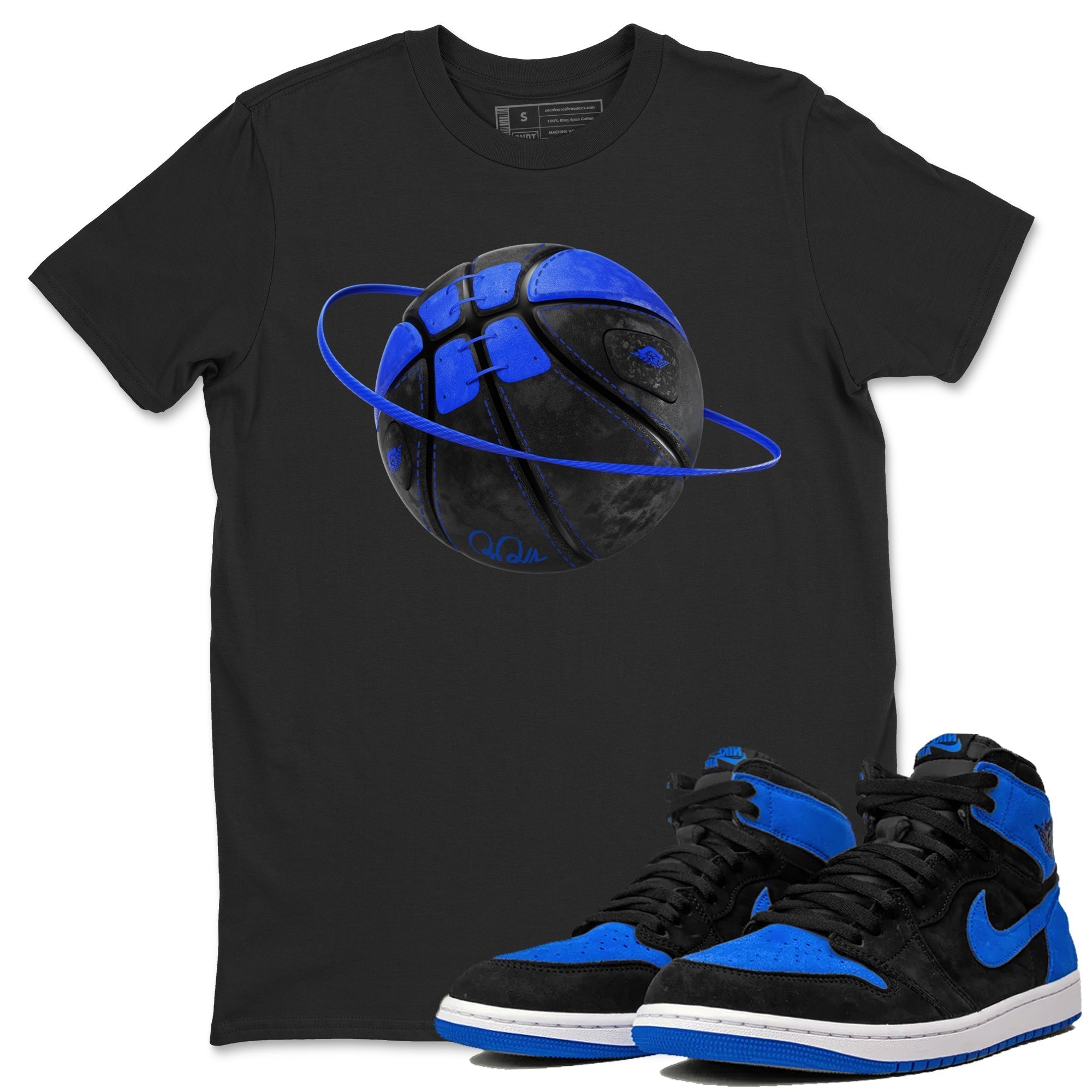 Basketball Planet snkmatch Tee - Air Jordan 1 Royal Reimagined