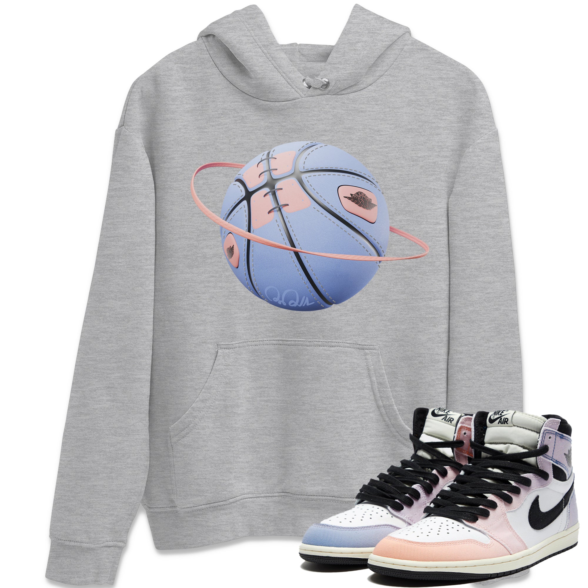 Basketball Planet Unisex Tops - Air Jordan 1 Skyline