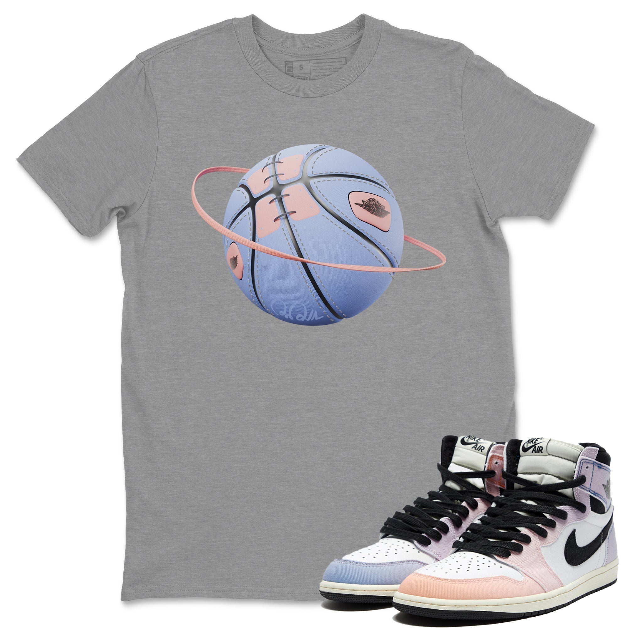 Basketball Planet Unisex Tops - Air Jordan 1 Skyline
