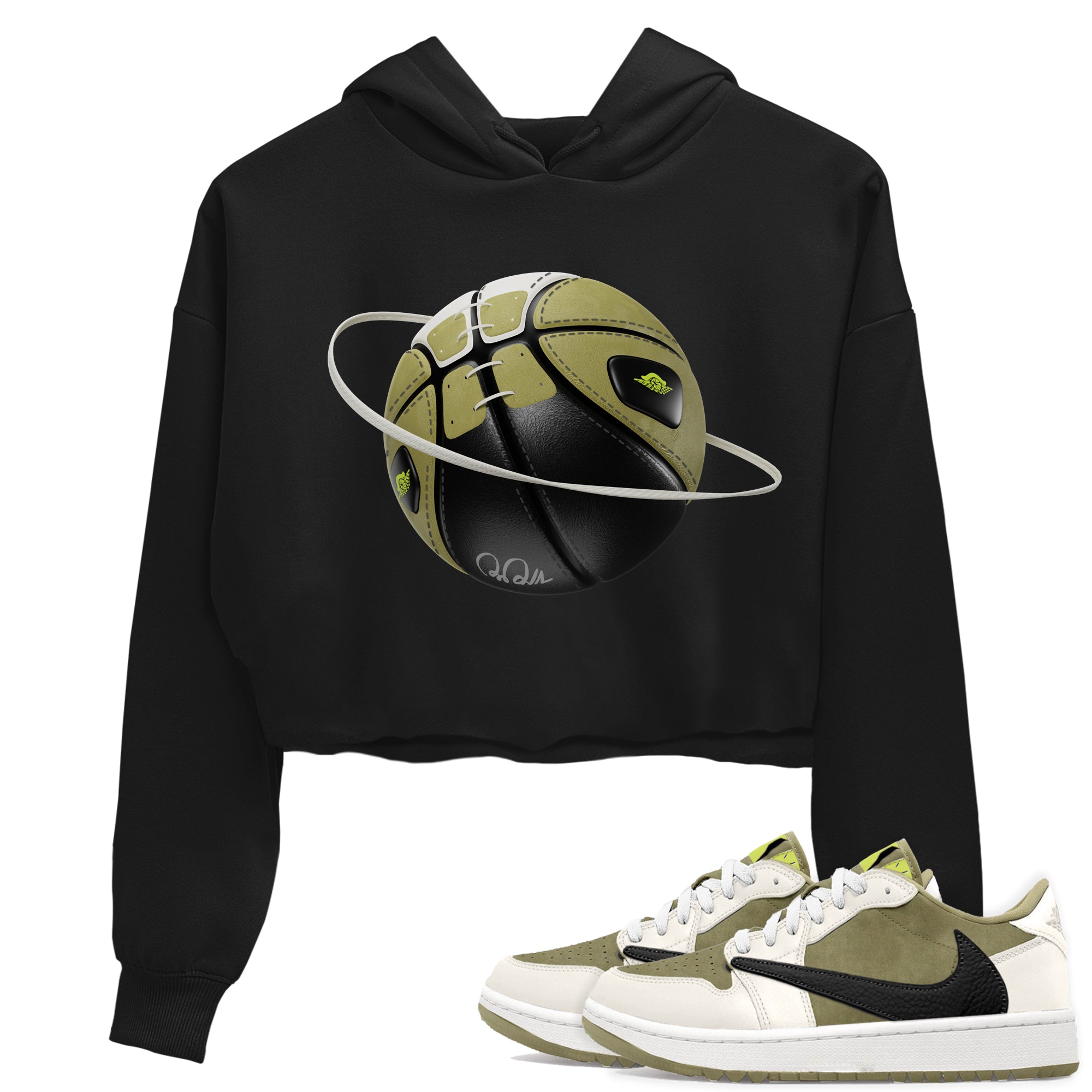 Basketball Planet snkmatch Women's Top - Air Jordan 1 Travis Scott Golf