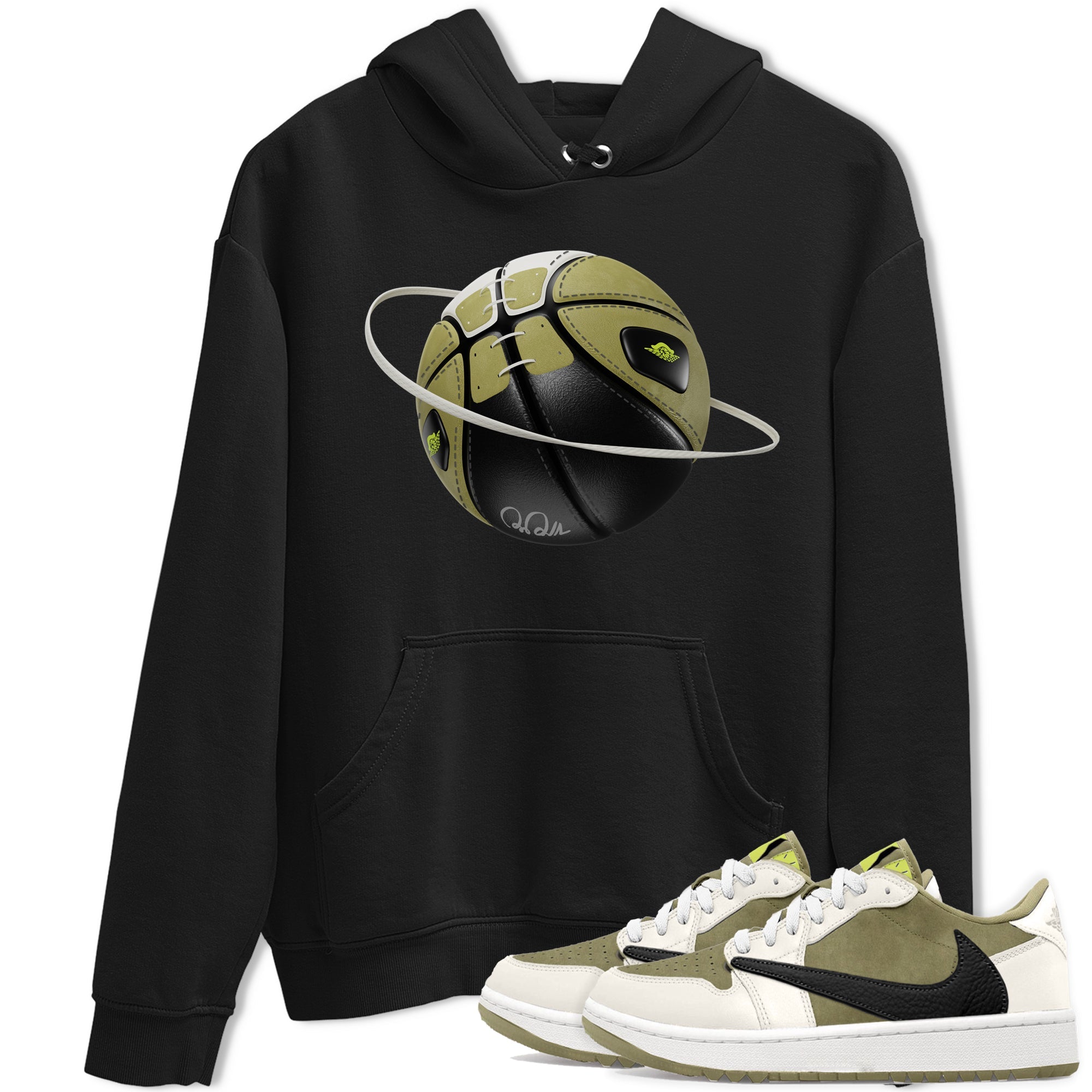 Basketball Planet snkmatch Tee - Air Jordan 1 Travis Scott Golf