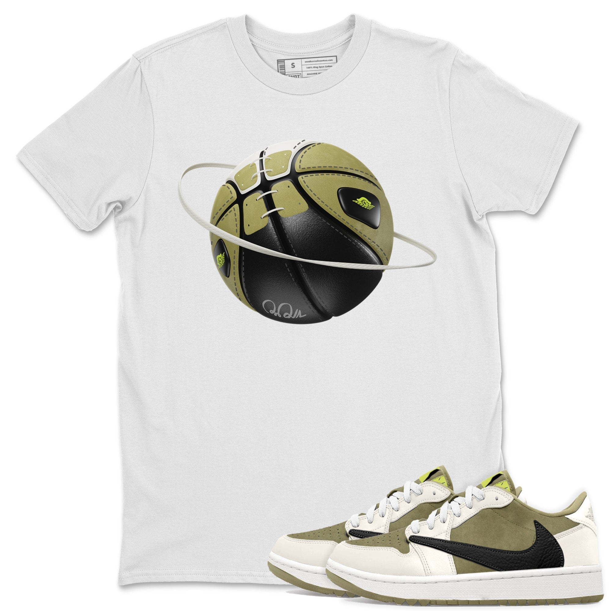 Basketball Planet snkmatch Tee - Air Jordan 1 Travis Scott Golf
