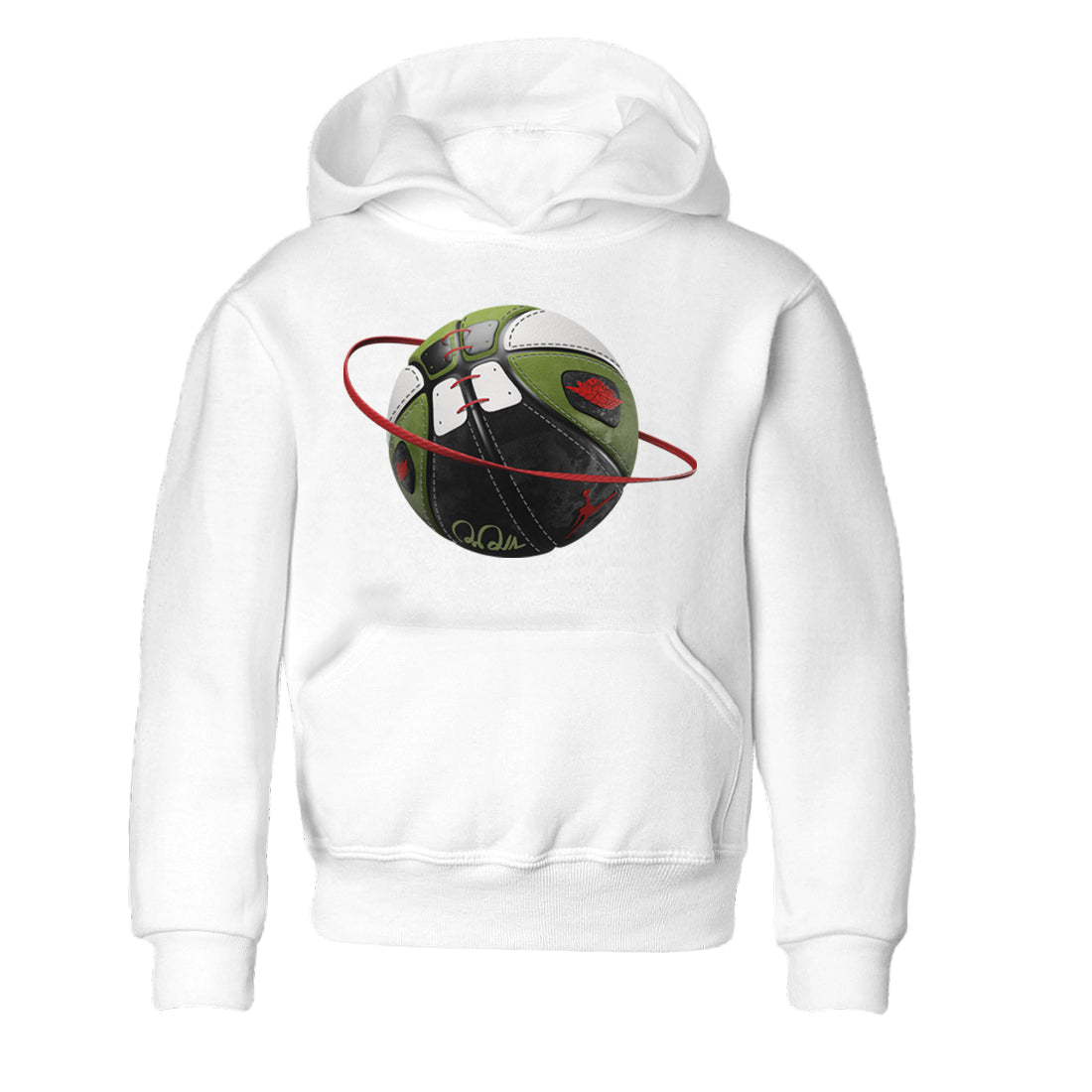 Basketball Planet Kids Tops - Air Jordan 1 Travis Scott Olive
