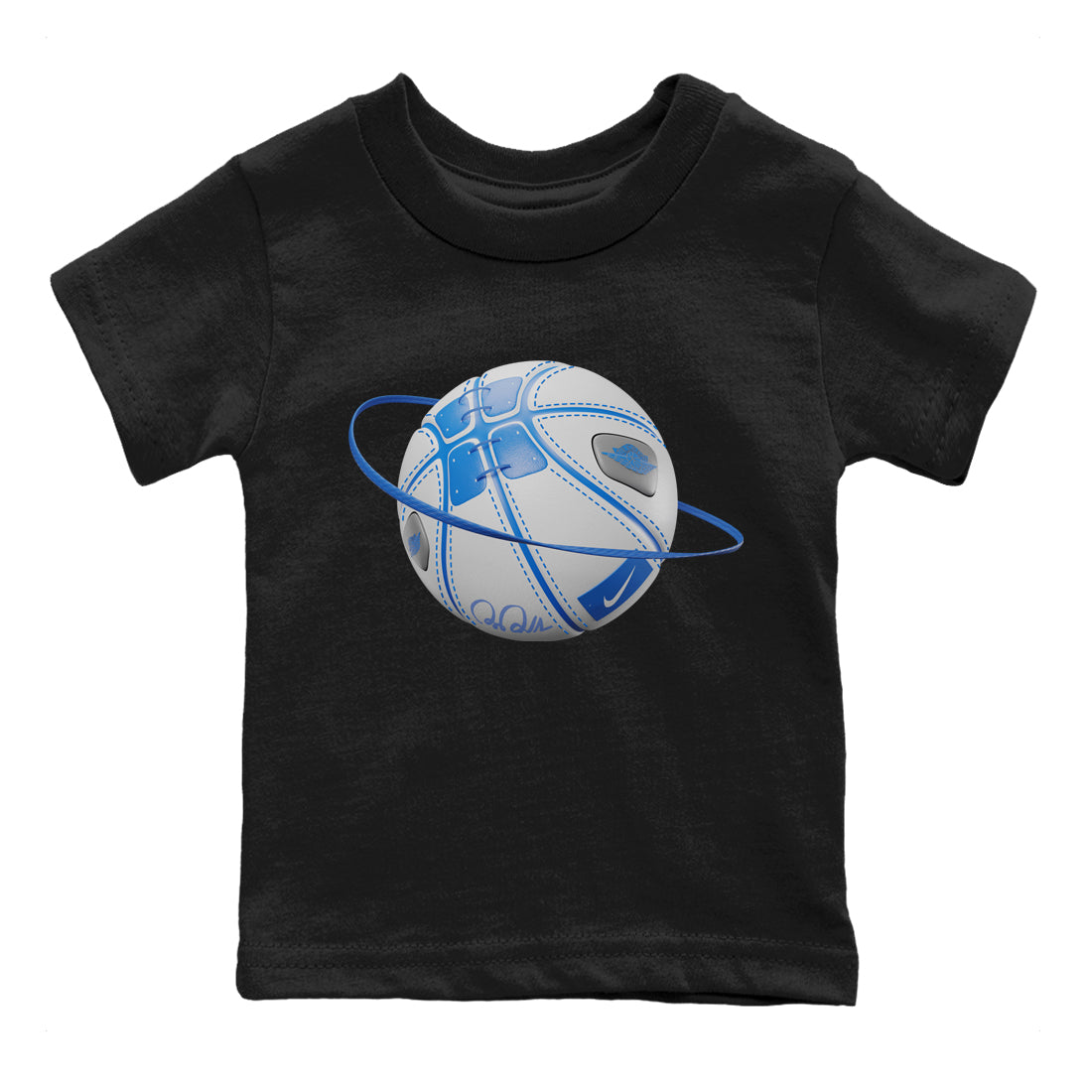 Basketball Planet Kids Tops - Air Jordan 1 True Blue