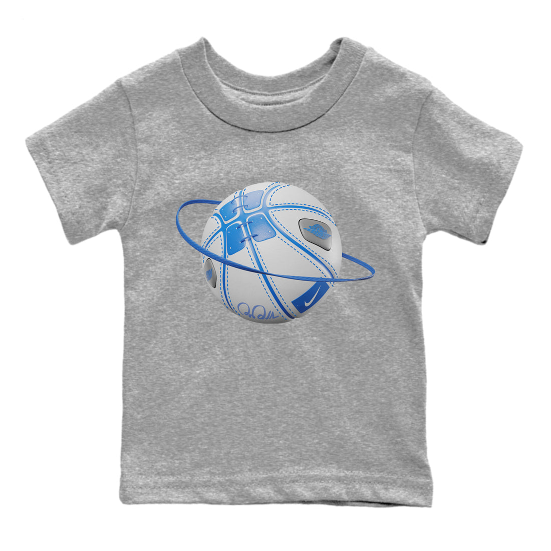 Basketball Planet Kids Tops - Air Jordan 1 True Blue
