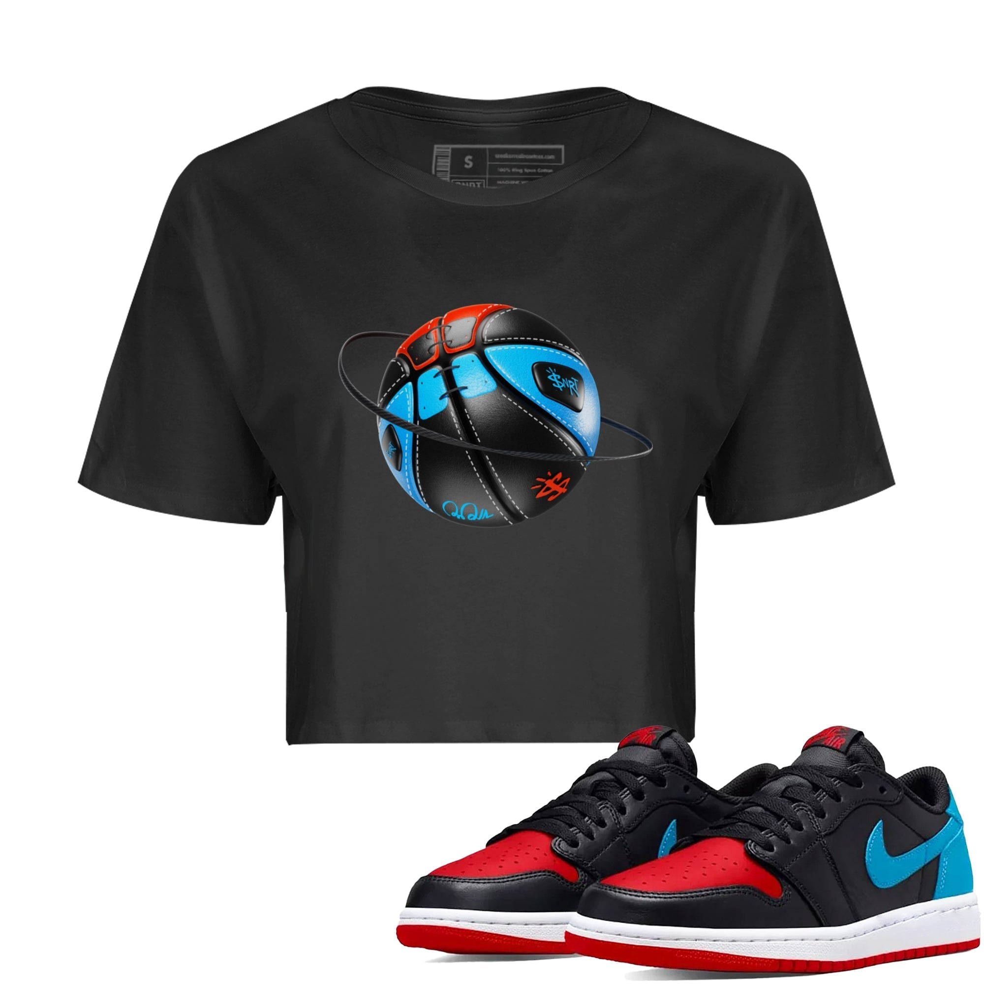 Basketball Planet Women's Tops - Air Jordan 1 UNC to Chicago