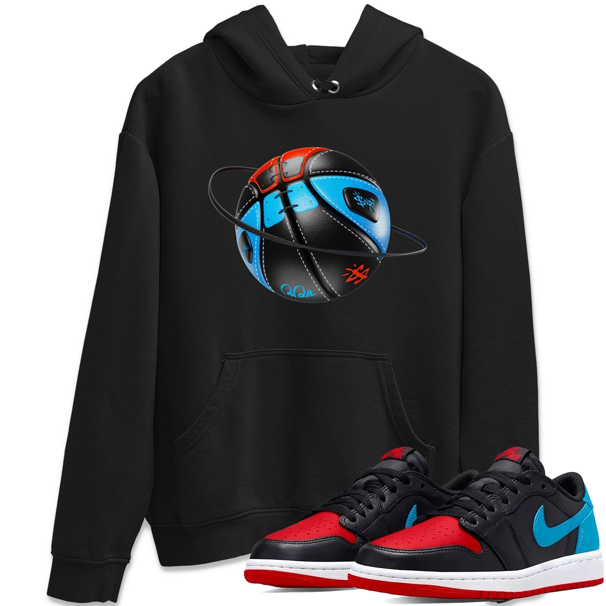 Basketball Planet Unisex Tops - Air Jordan 1 UNC to Chicago