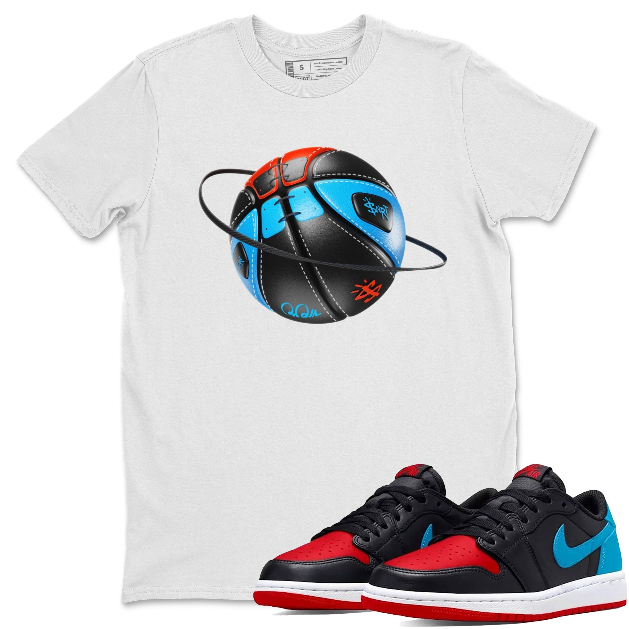 Basketball Planet Unisex Tops - Air Jordan 1 UNC to Chicago