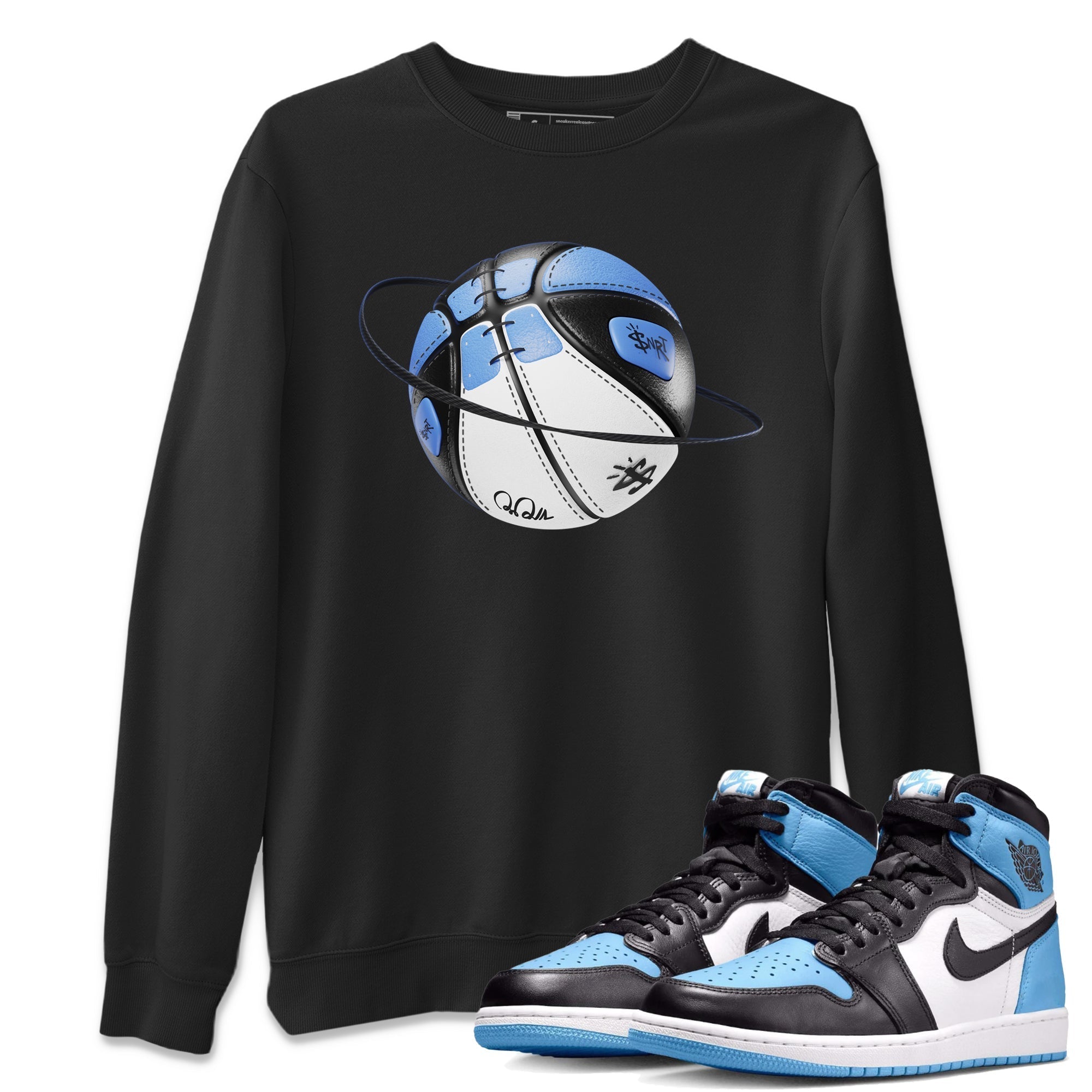 Basketball Planet Unisex Tops - Air Jordan 1 UNC Toe