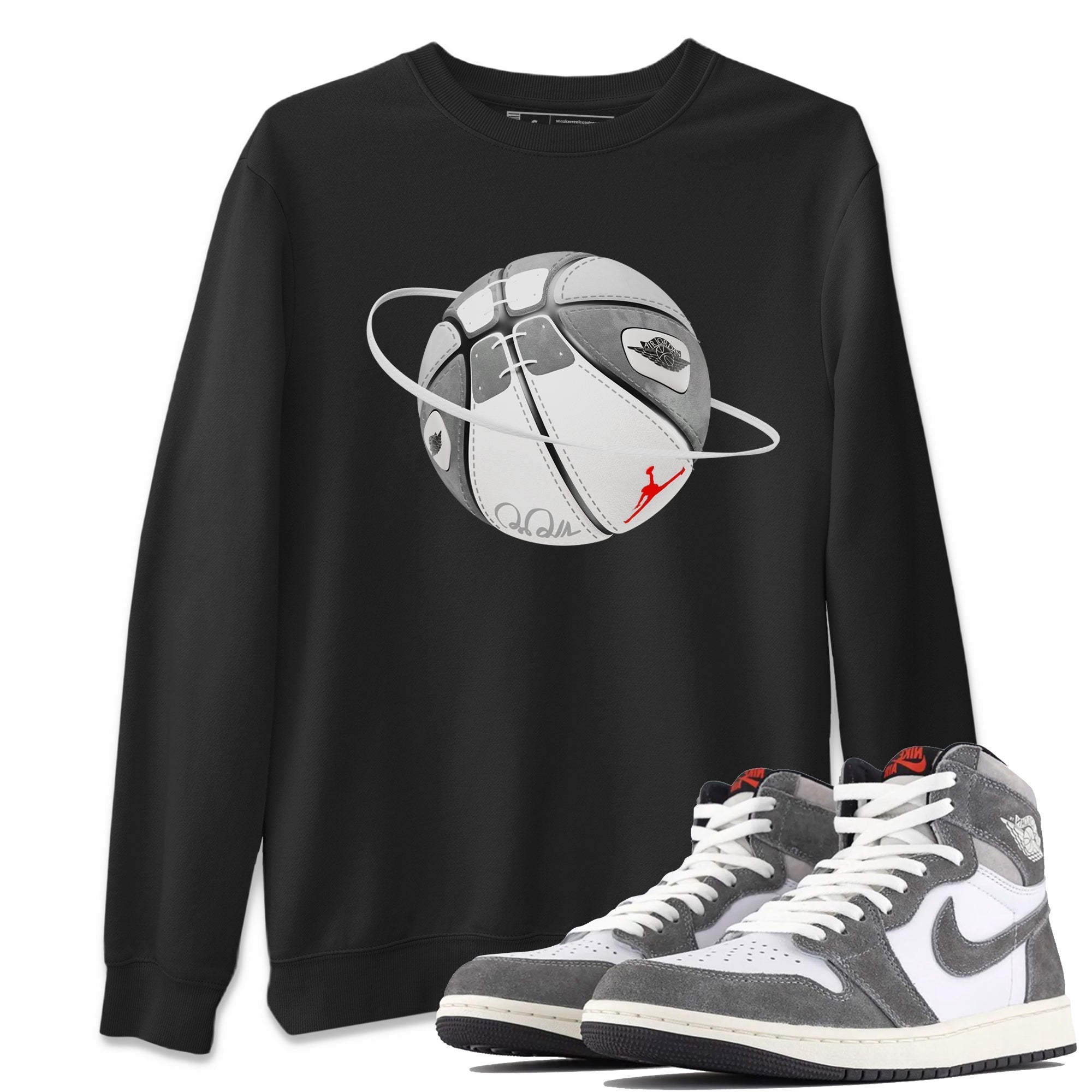Basketball Planet Unisex Tops - Air Jordan 1 Washed Heritage