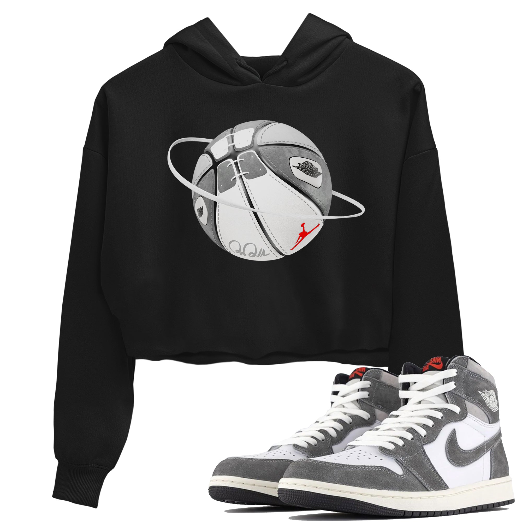 Basketball Planet Women's Tops - Air Jordan 1 Washed Heritage