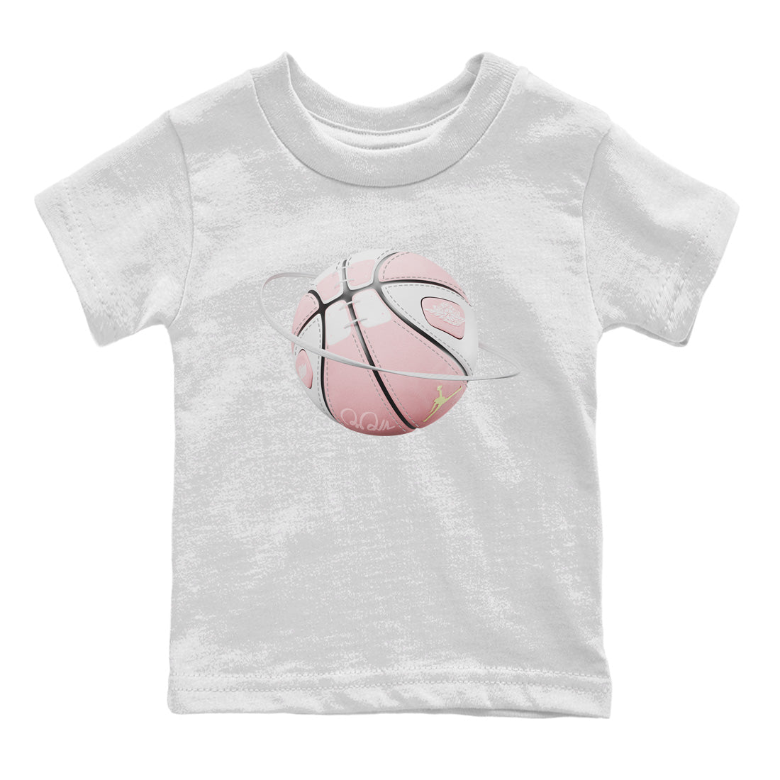 Basketball Planet Kids Tops - Air Jordan 1 Washed Pink