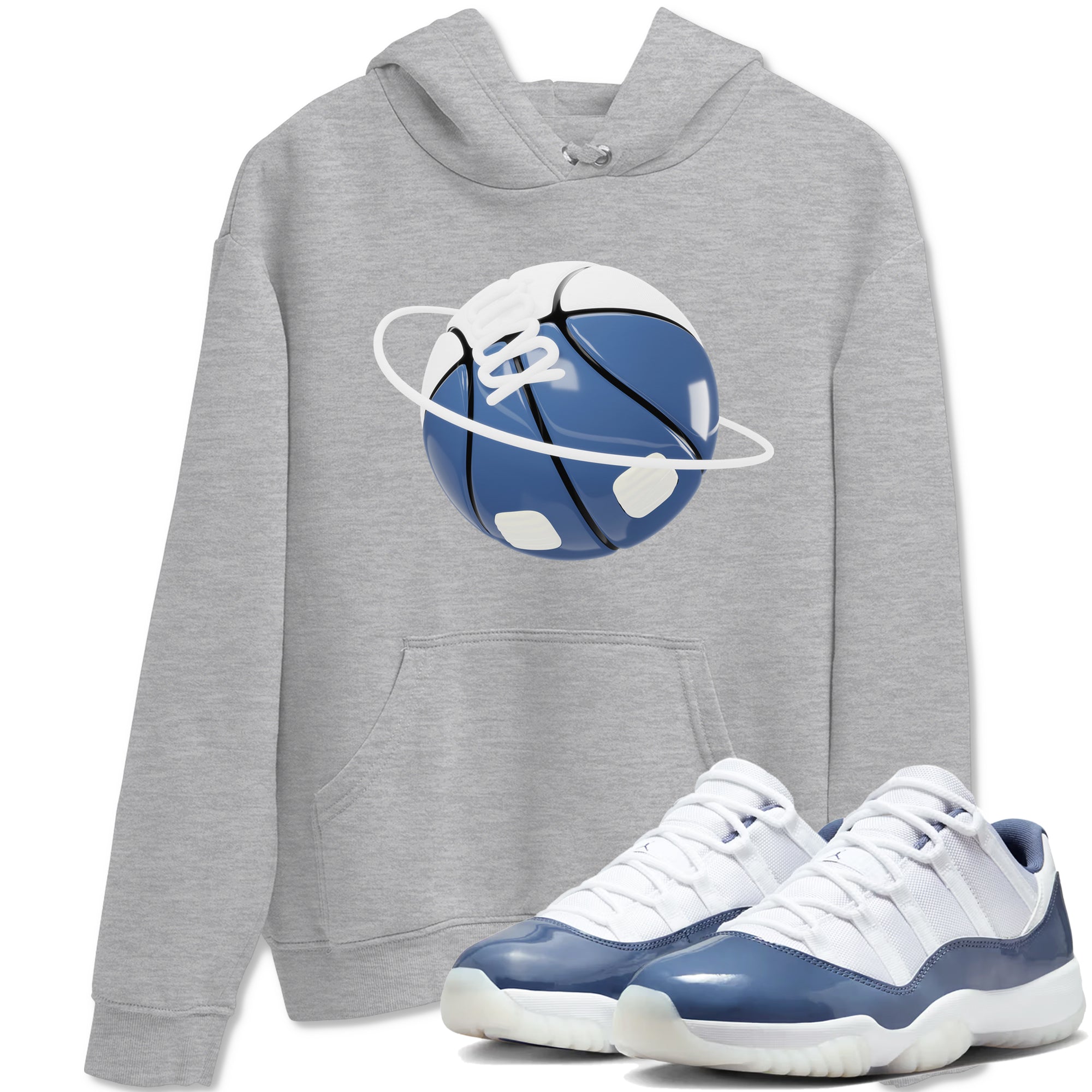 Basketball Planet snkmatch Tees - Air Jordan 11 Diffused Blue