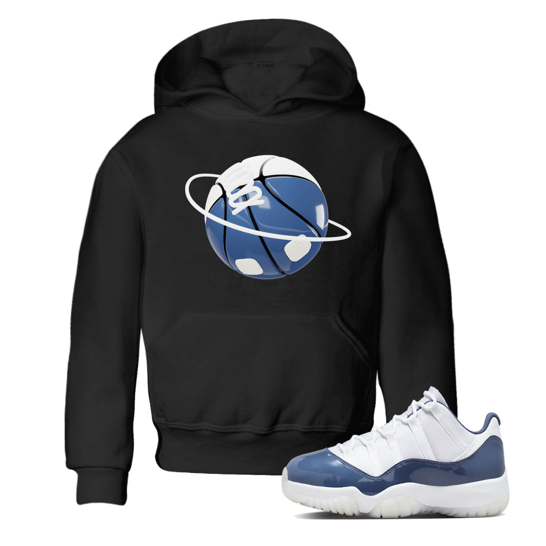 Basketball Planet snkmatch Tees Kids - Air Jordan 11 Diffused Blue