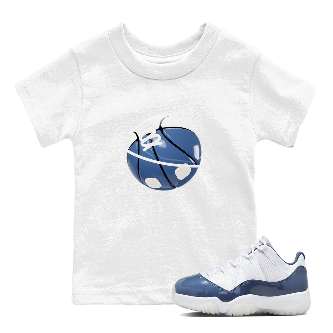 Basketball Planet snkmatch Tees Kids - Air Jordan 11 Diffused Blue