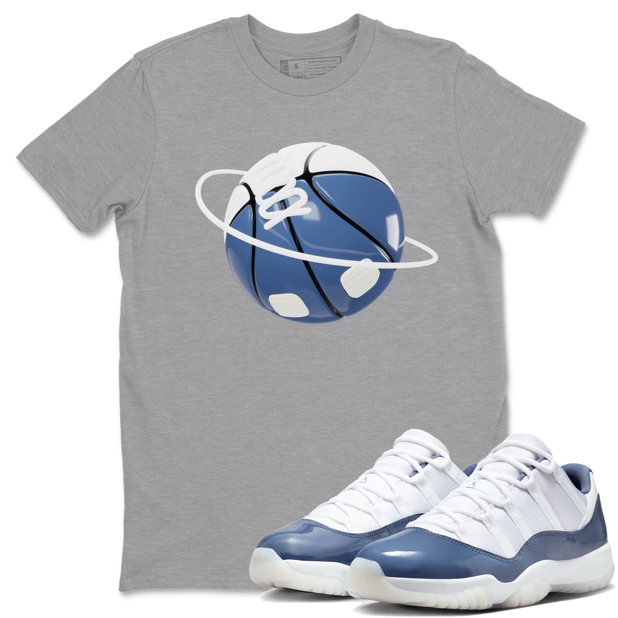 Basketball Planet snkmatch Tees - Air Jordan 11 Diffused Blue