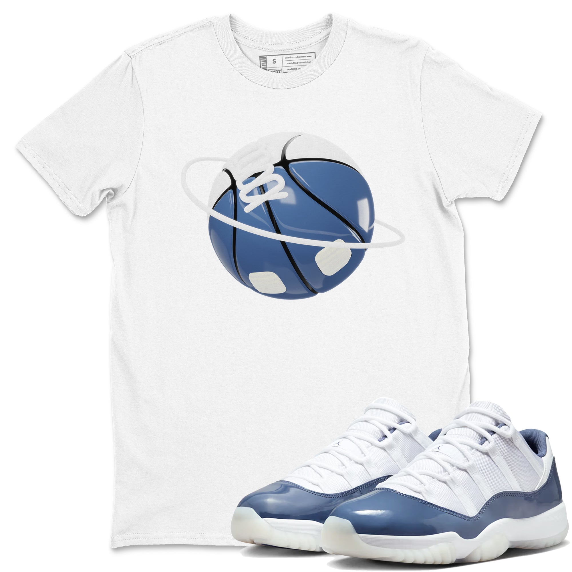 Basketball Planet snkmatch Tees - Air Jordan 11 Diffused Blue