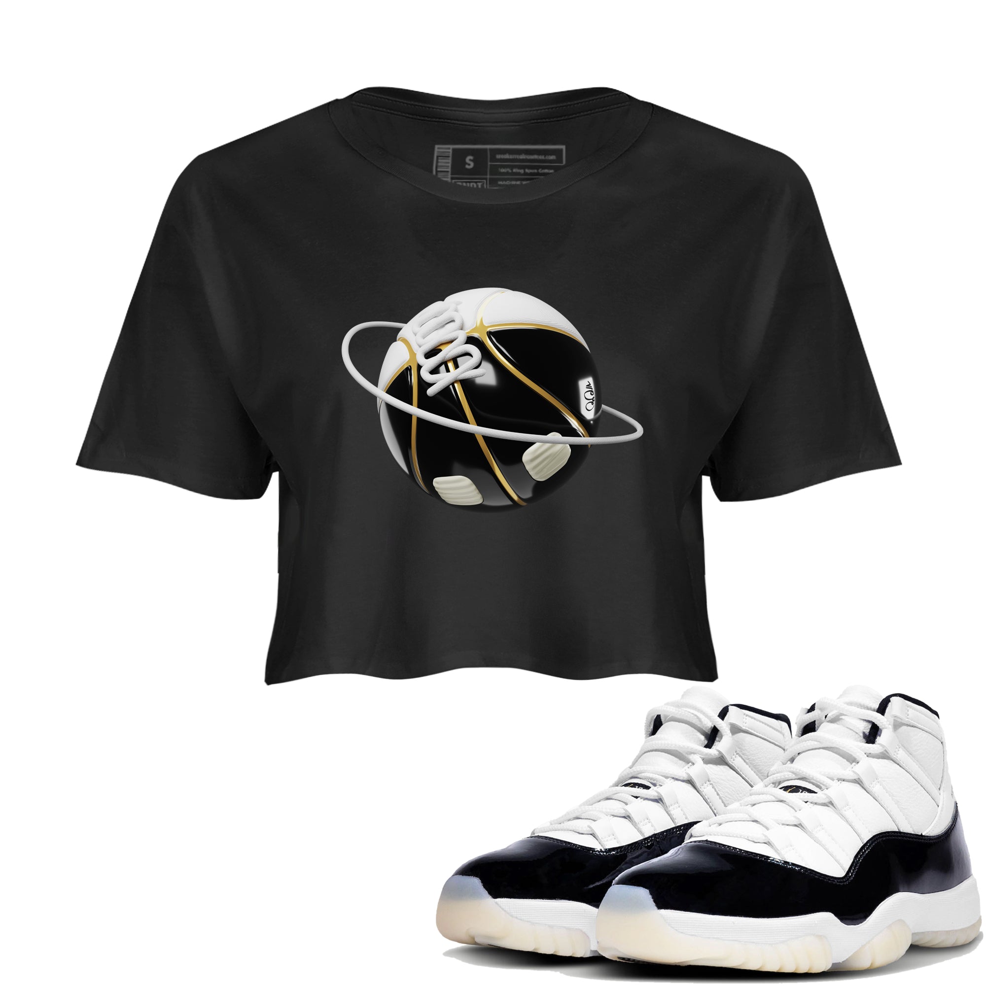 Basketball Planet snkmatch Women's Top - Air Jordan 11 Gratitude